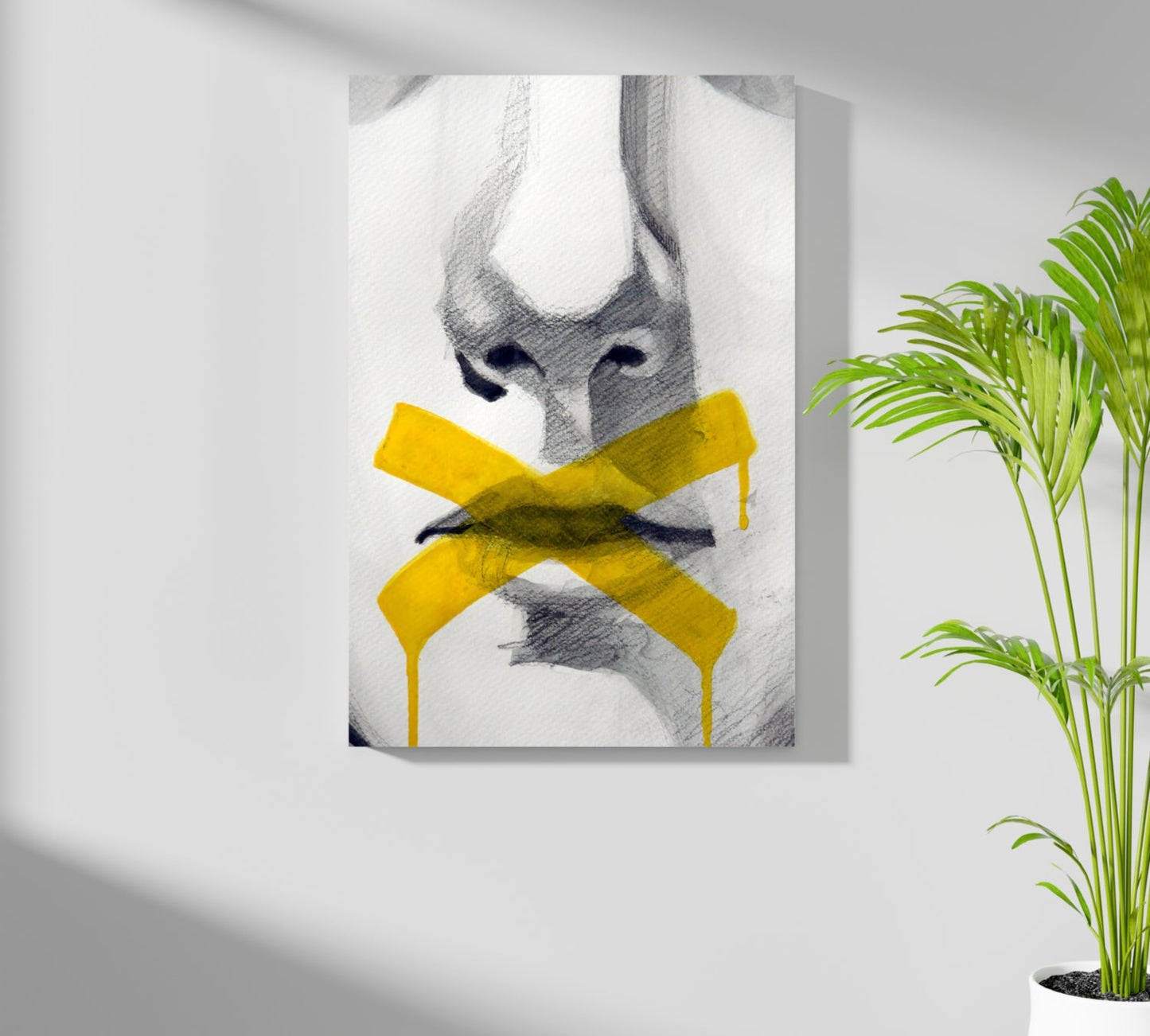 Hush Aluminum Print