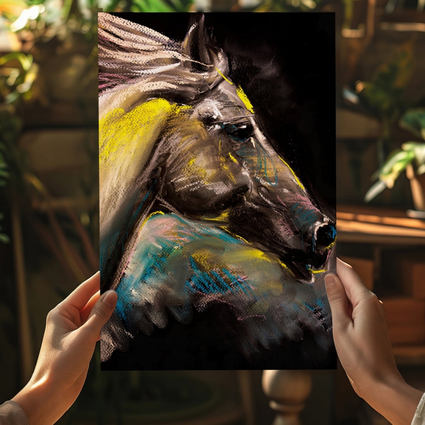 Horse Aluminum Print