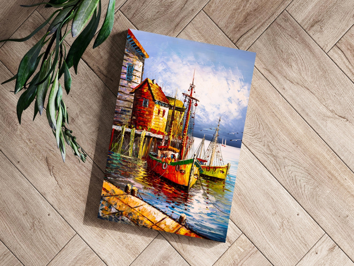 Remote Shores Aluminum Print