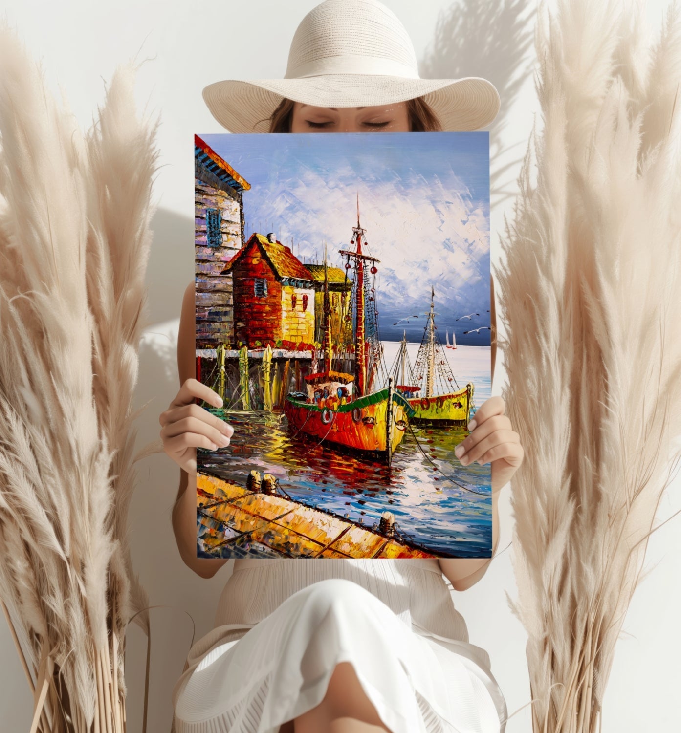 Remote Shores Aluminum Print