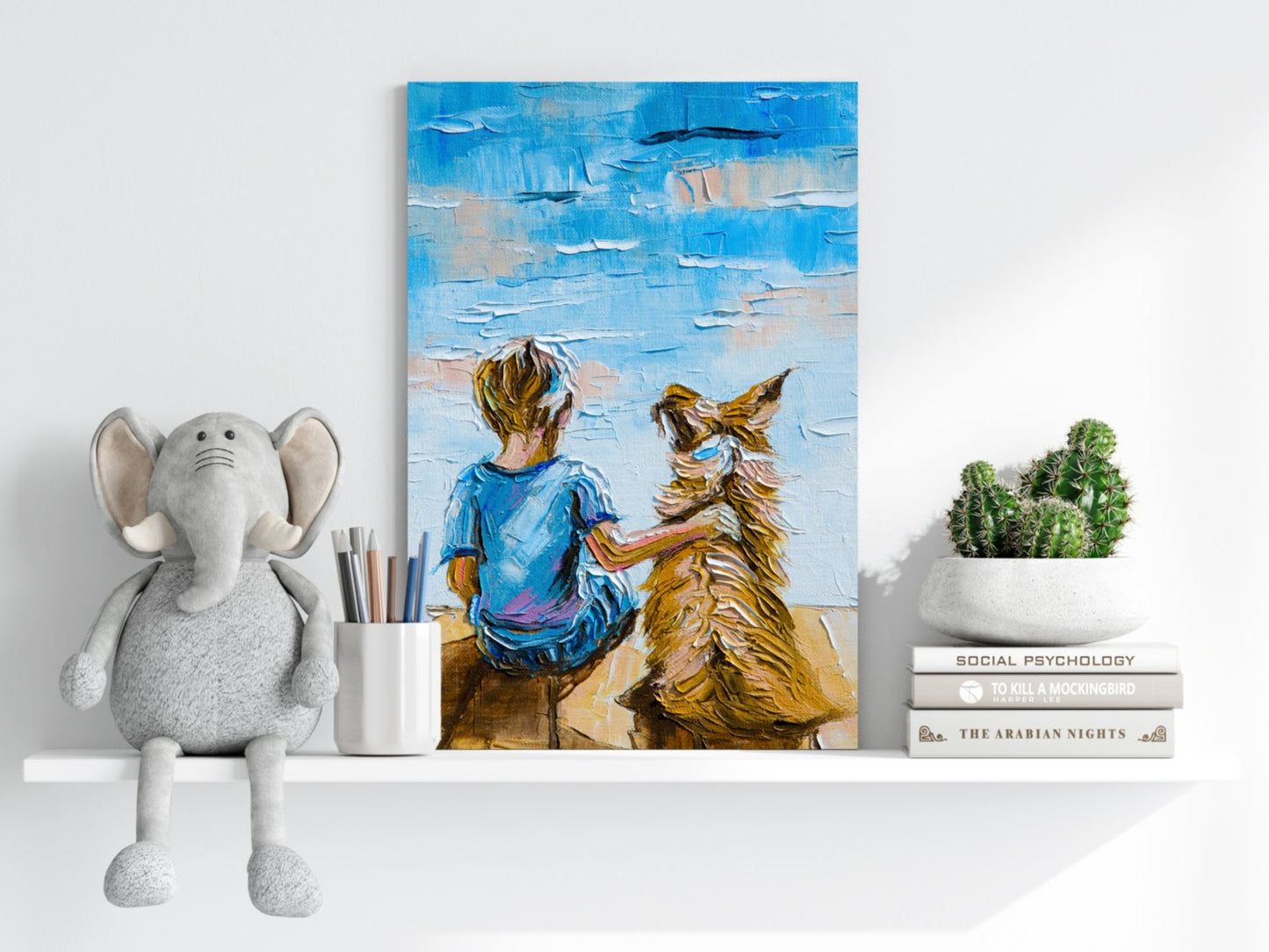 Forever Friendship Aluminum Print