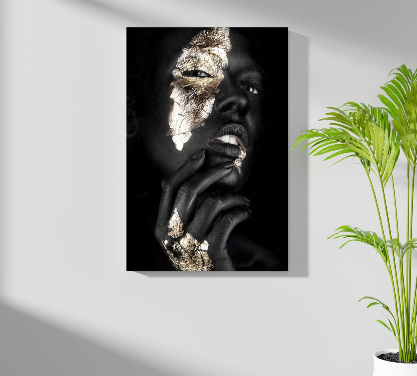 Woman in Fashion Aluminum Print
