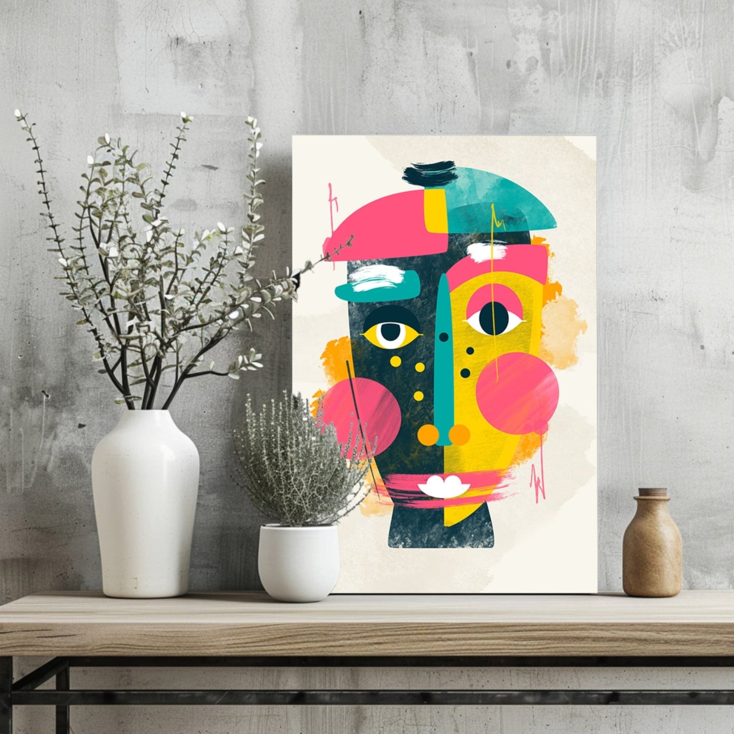 Contemporary Art V1 Aluminum Print-1
