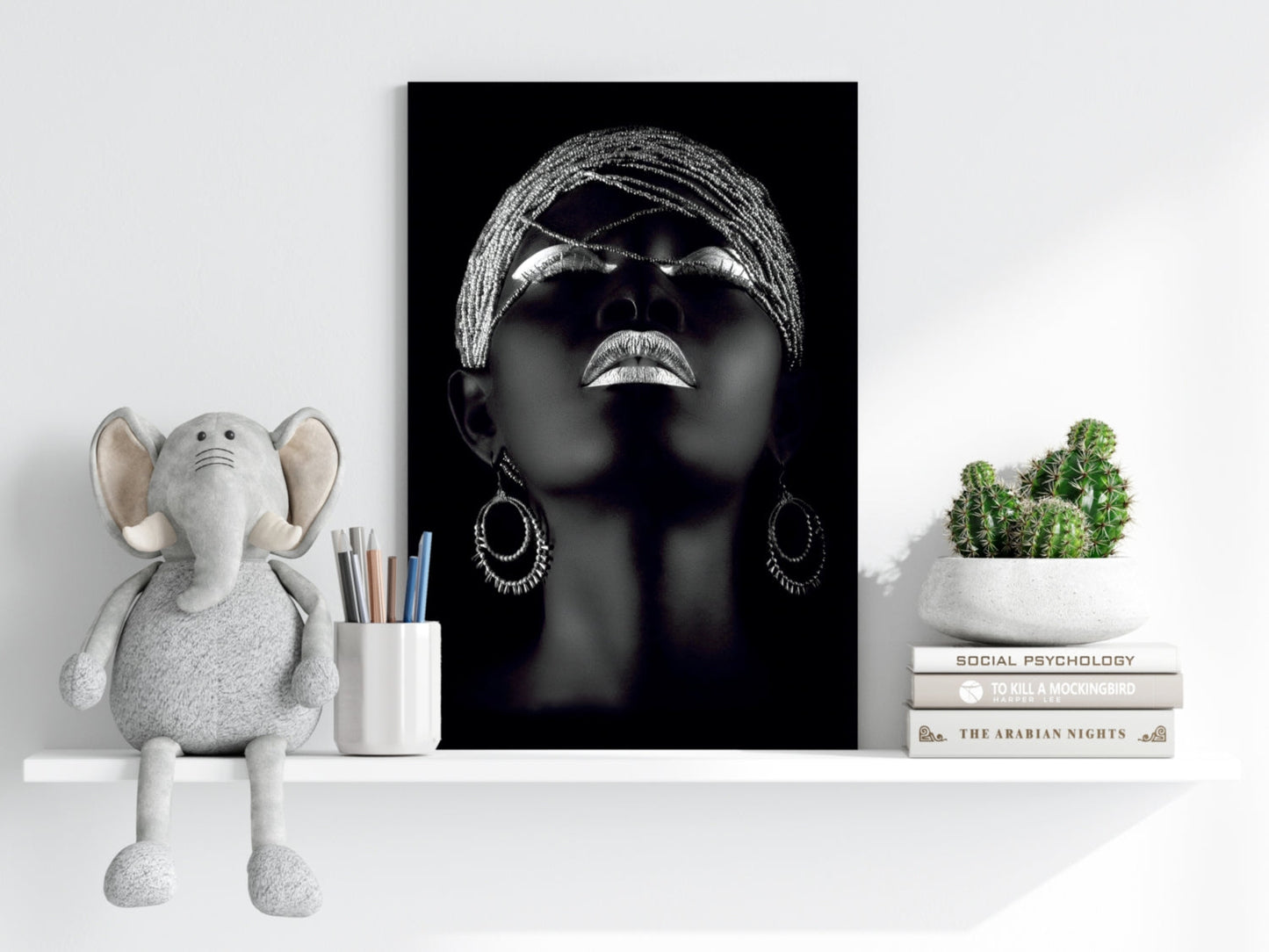 Woman Aluminum Print