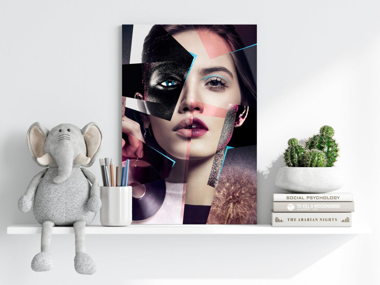 Woman Aluminum Print