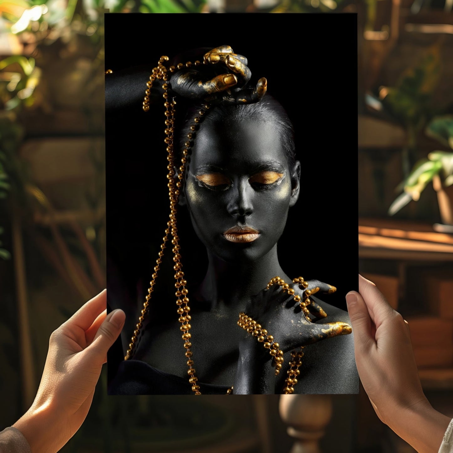 Woman Aluminum Print