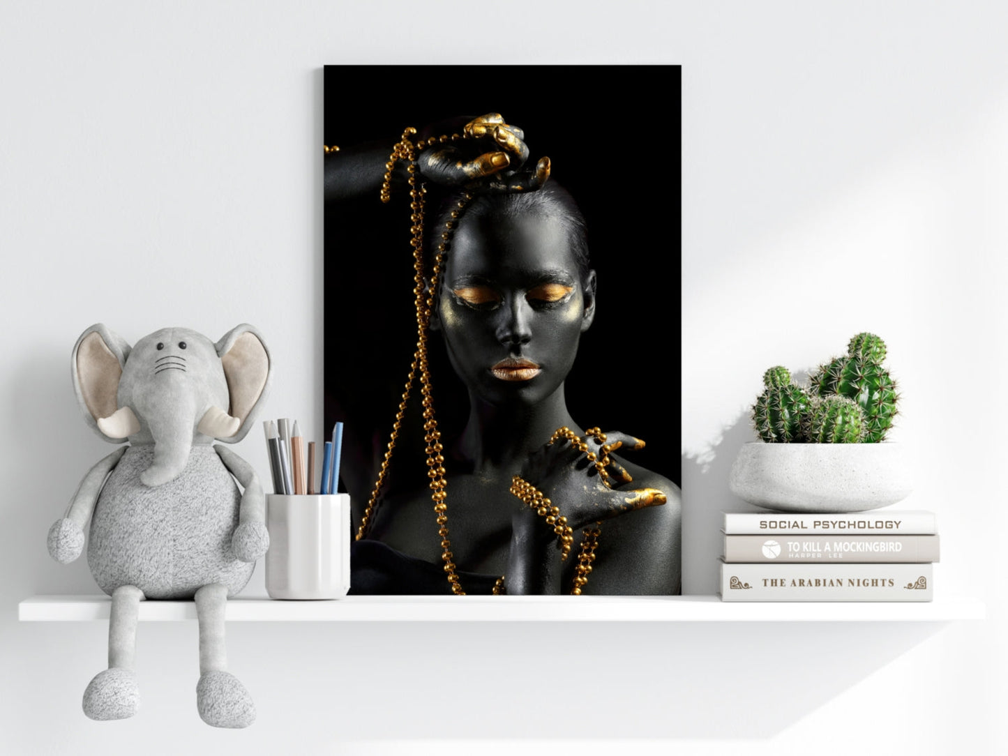 Woman Aluminum Print