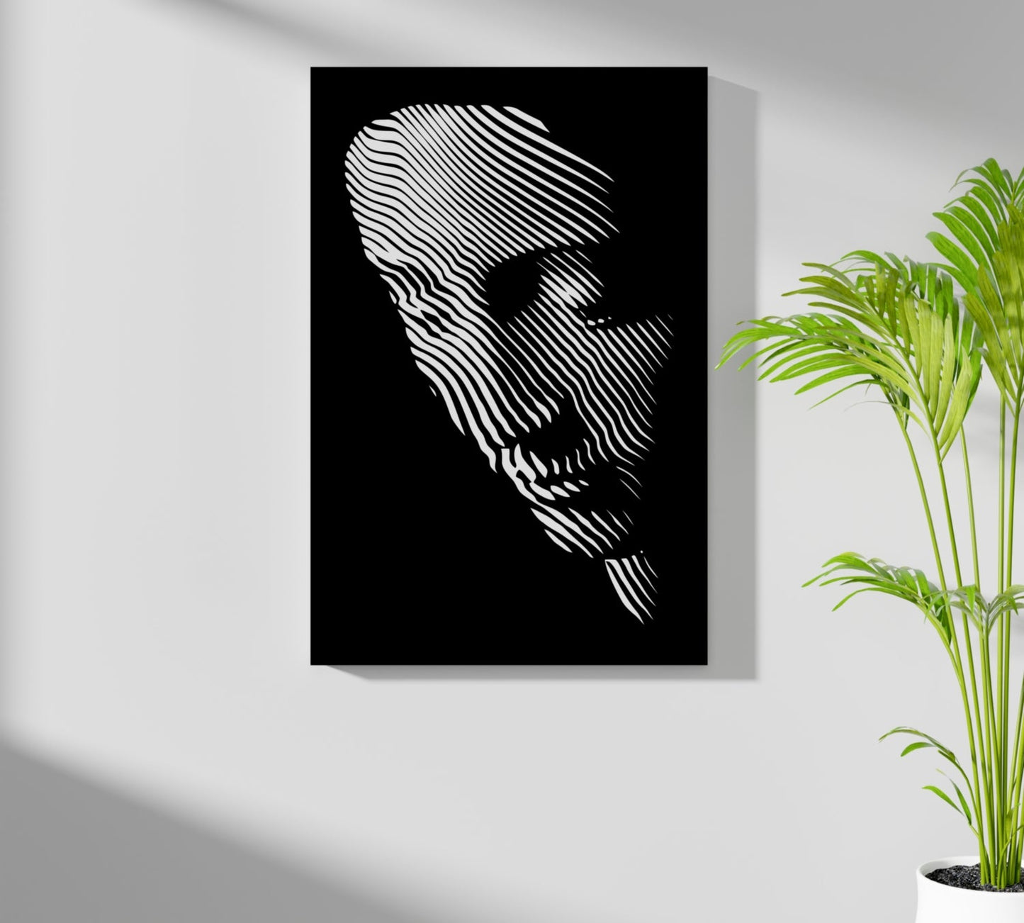 Abstract Statue Aluminum Print