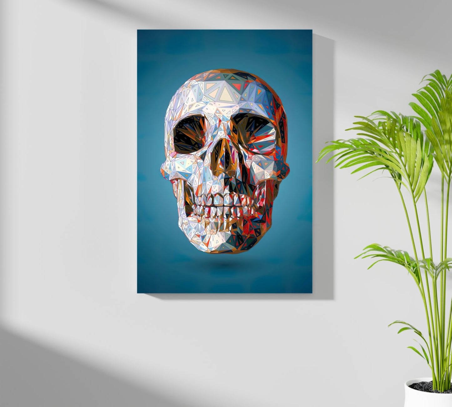 Skull Aluminum Print