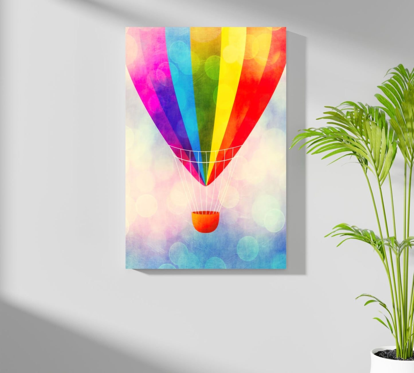 Air Balloon Aluminum Print