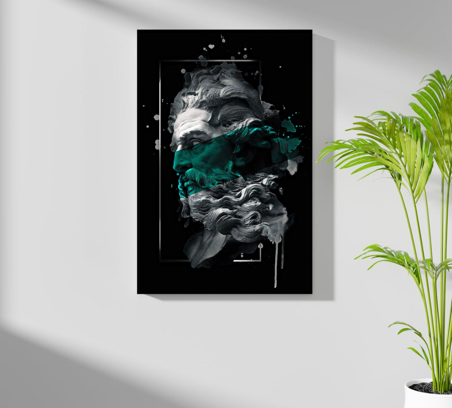 Poseidon Emerald Aluminum Print