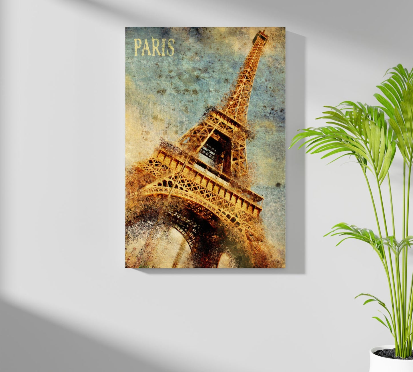Eiffel Tower Aluminum Print