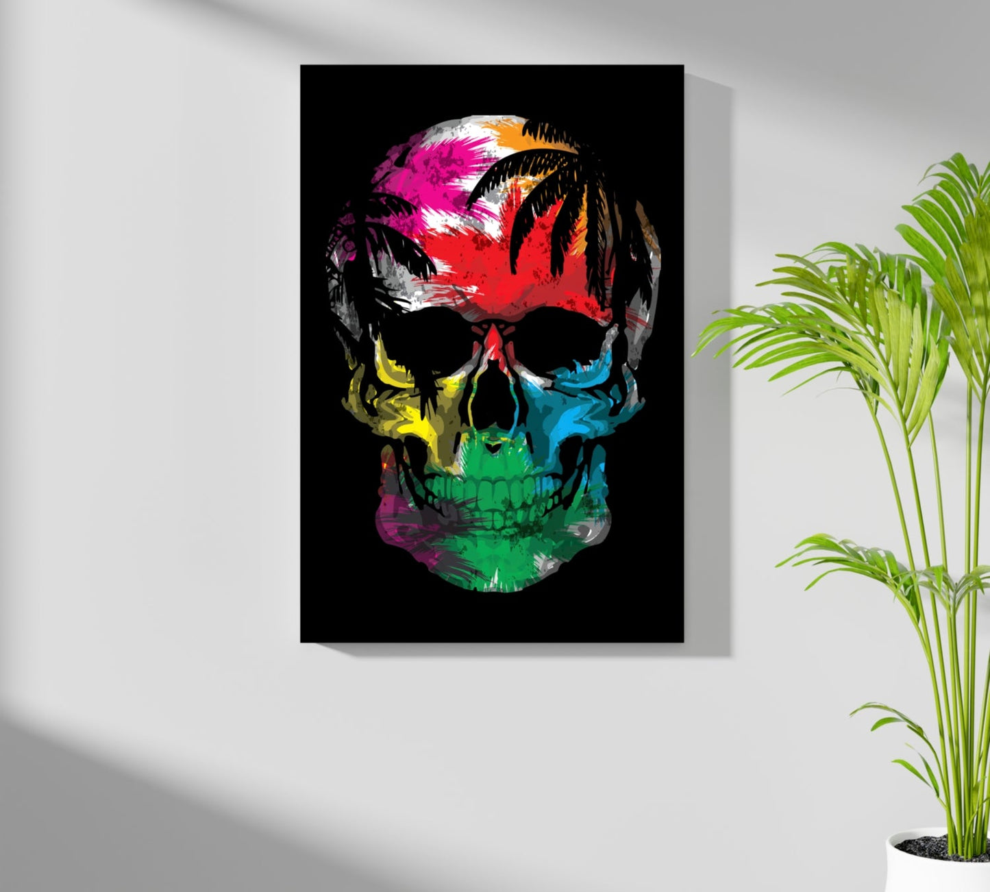 Skull Aluminum Print