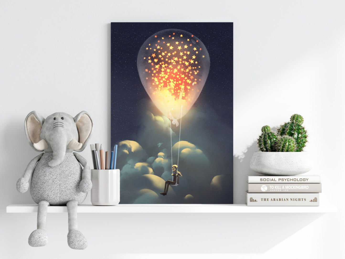 Dream Bulb Aluminum Print