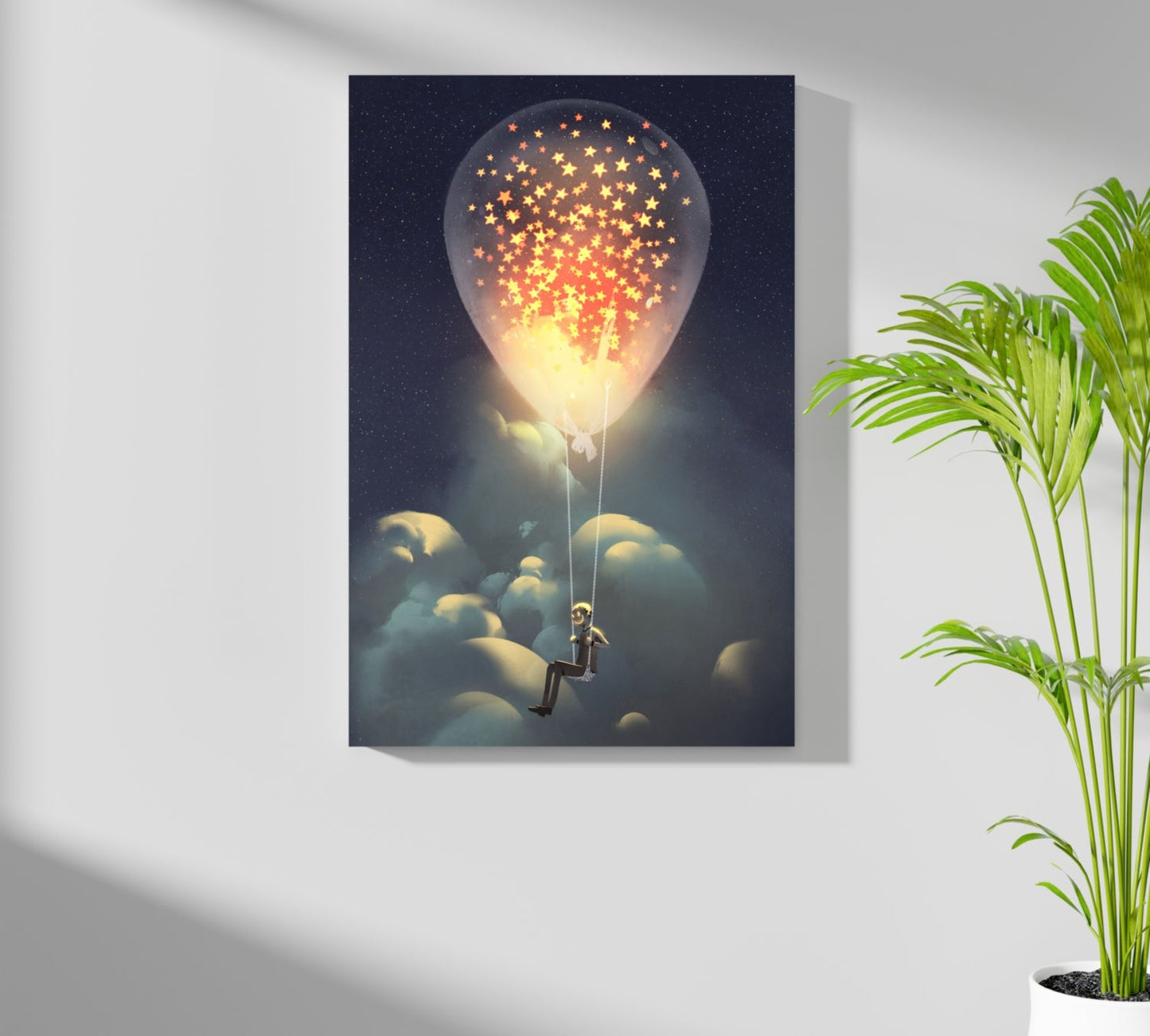 Dream Bulb Aluminum Print