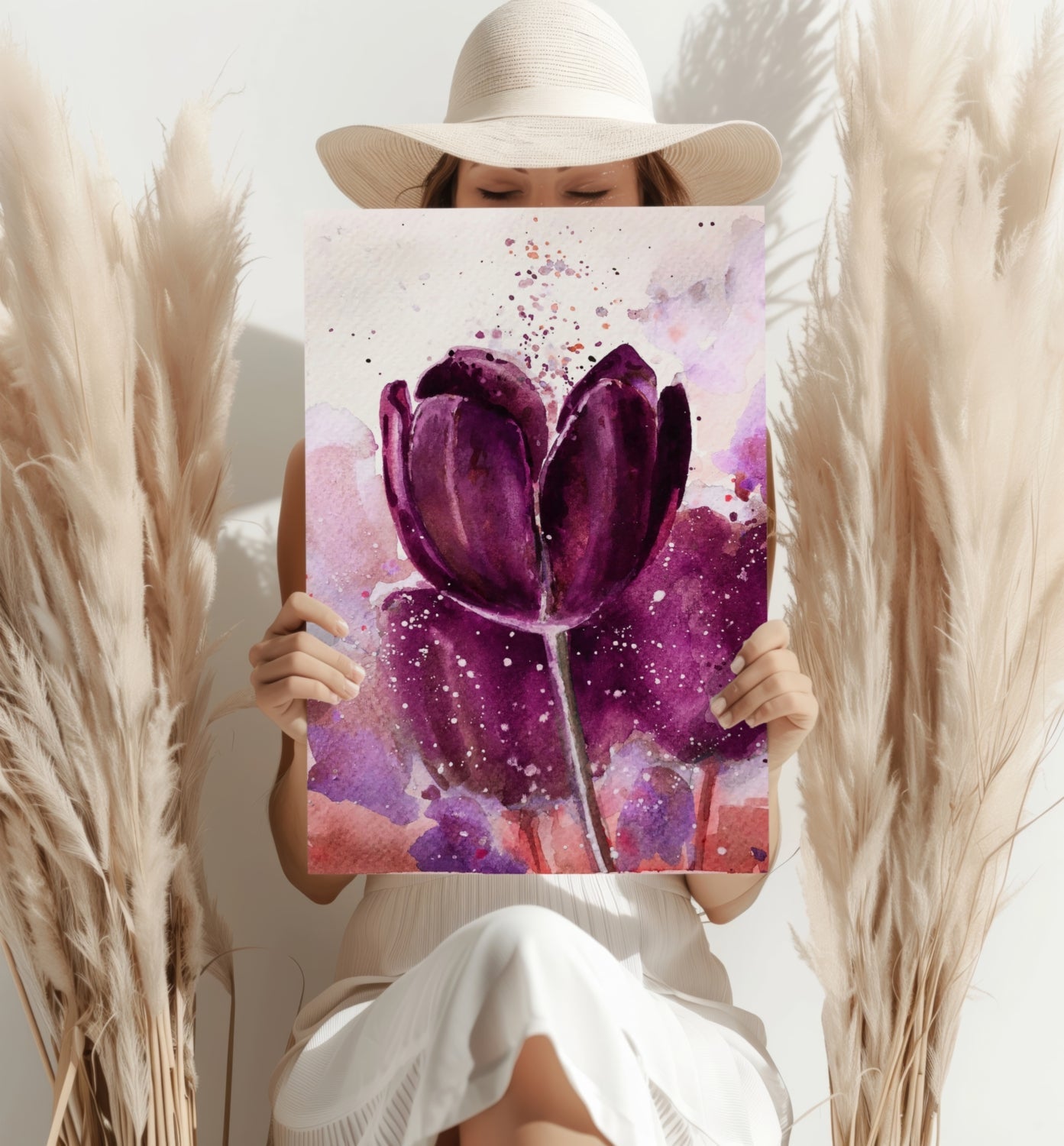 Tulip Aluminum Print
