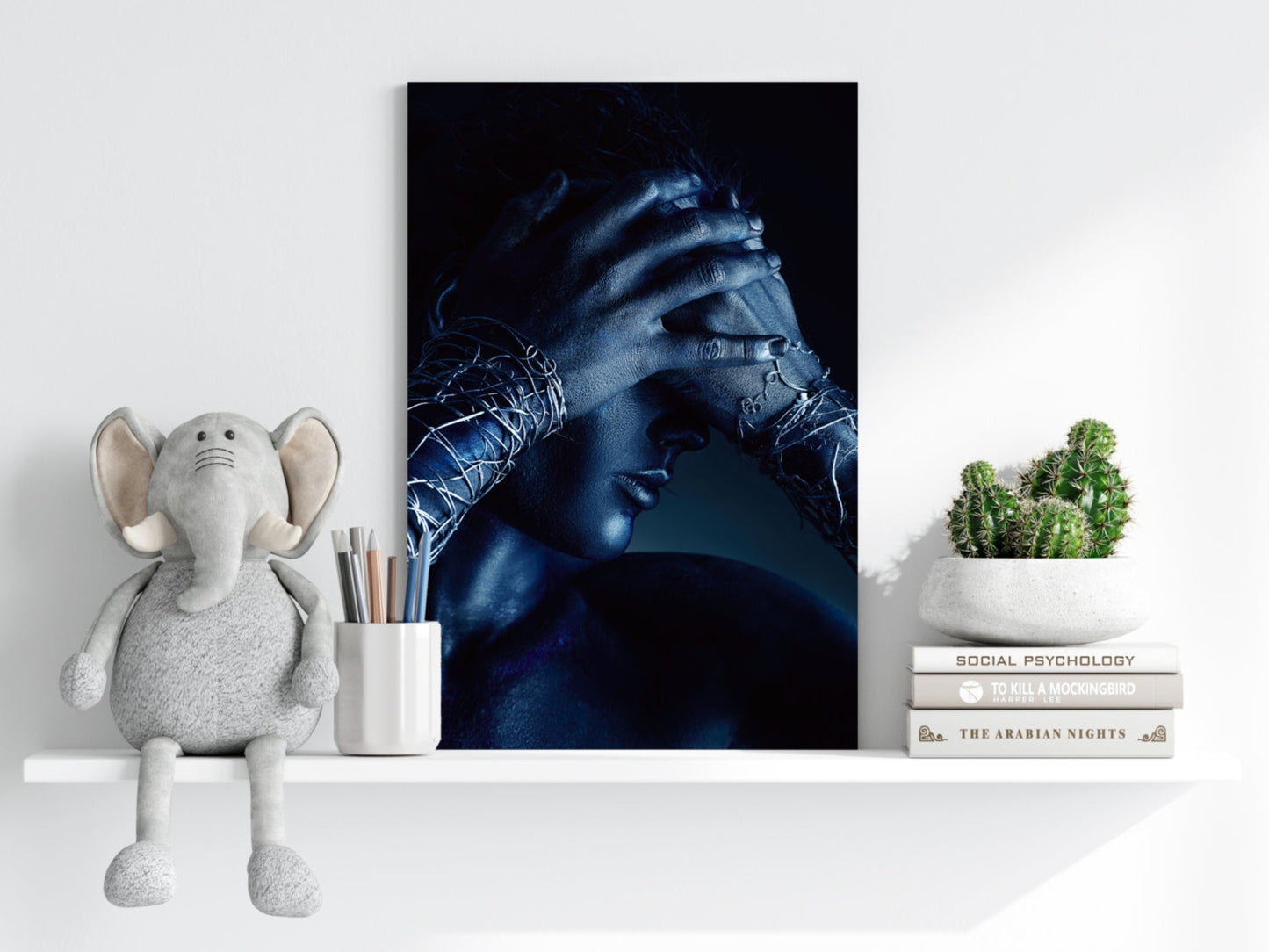 Woman Aluminum Print