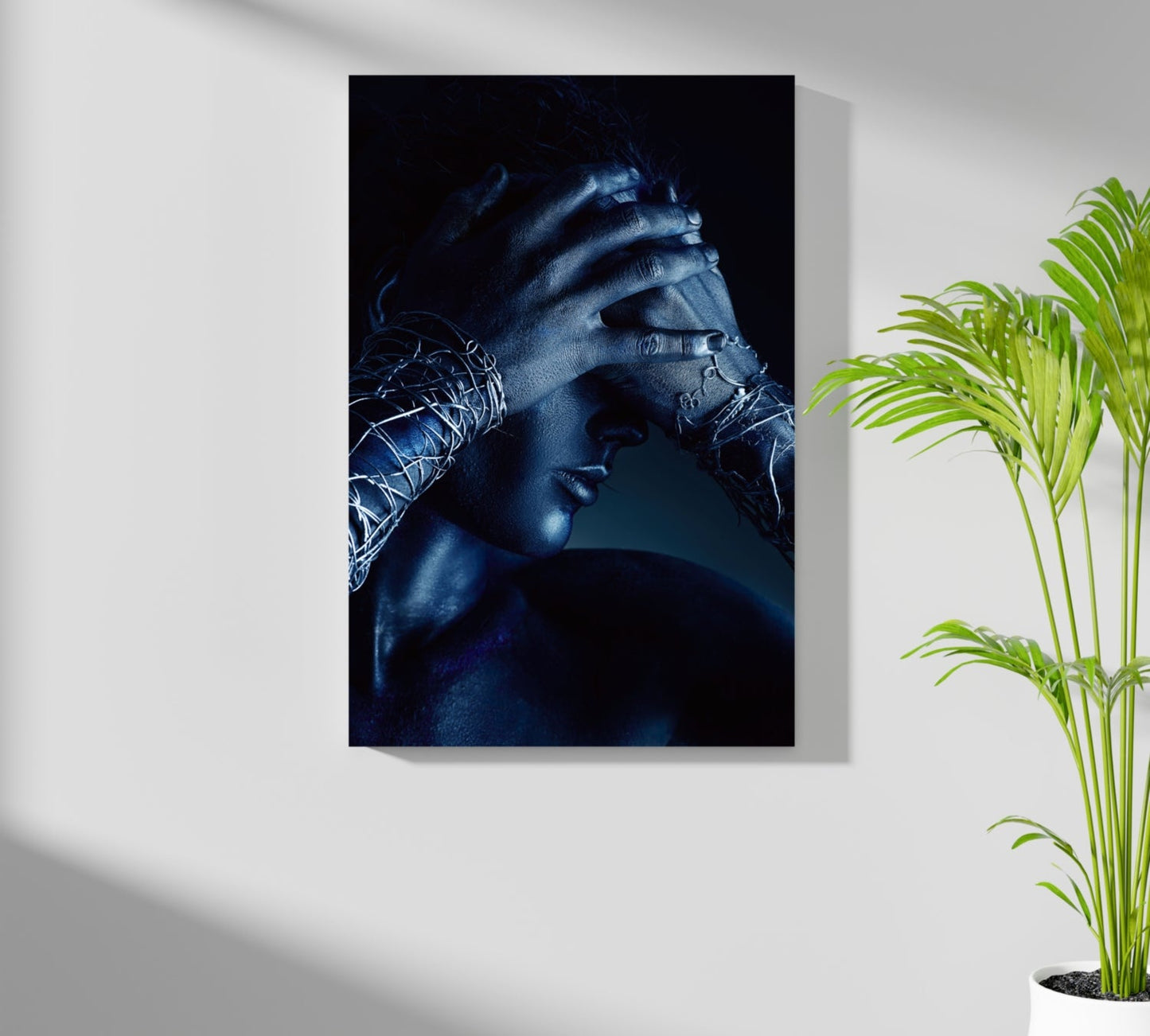 Woman Aluminum Print