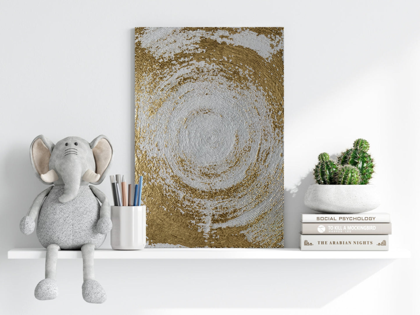 Abstract Elegance V2 Aluminum Print