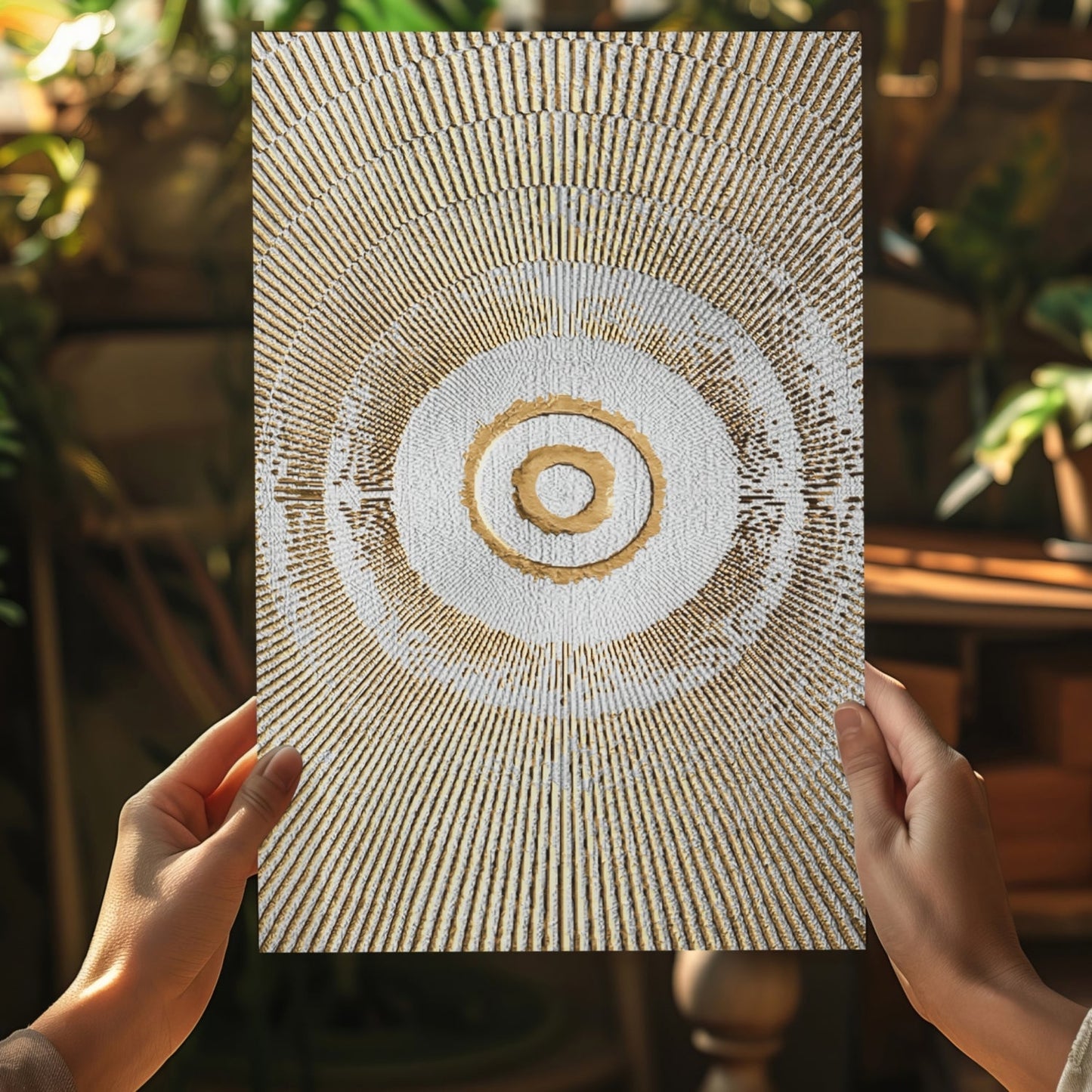 Abstract Elegance V6 Aluminum Print