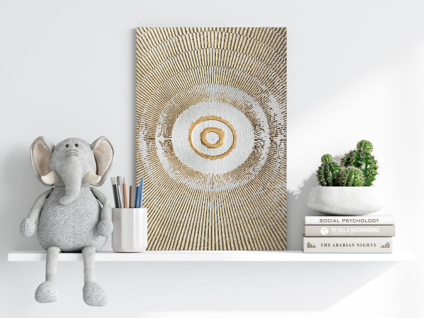 Abstract Elegance V6 Aluminum Print