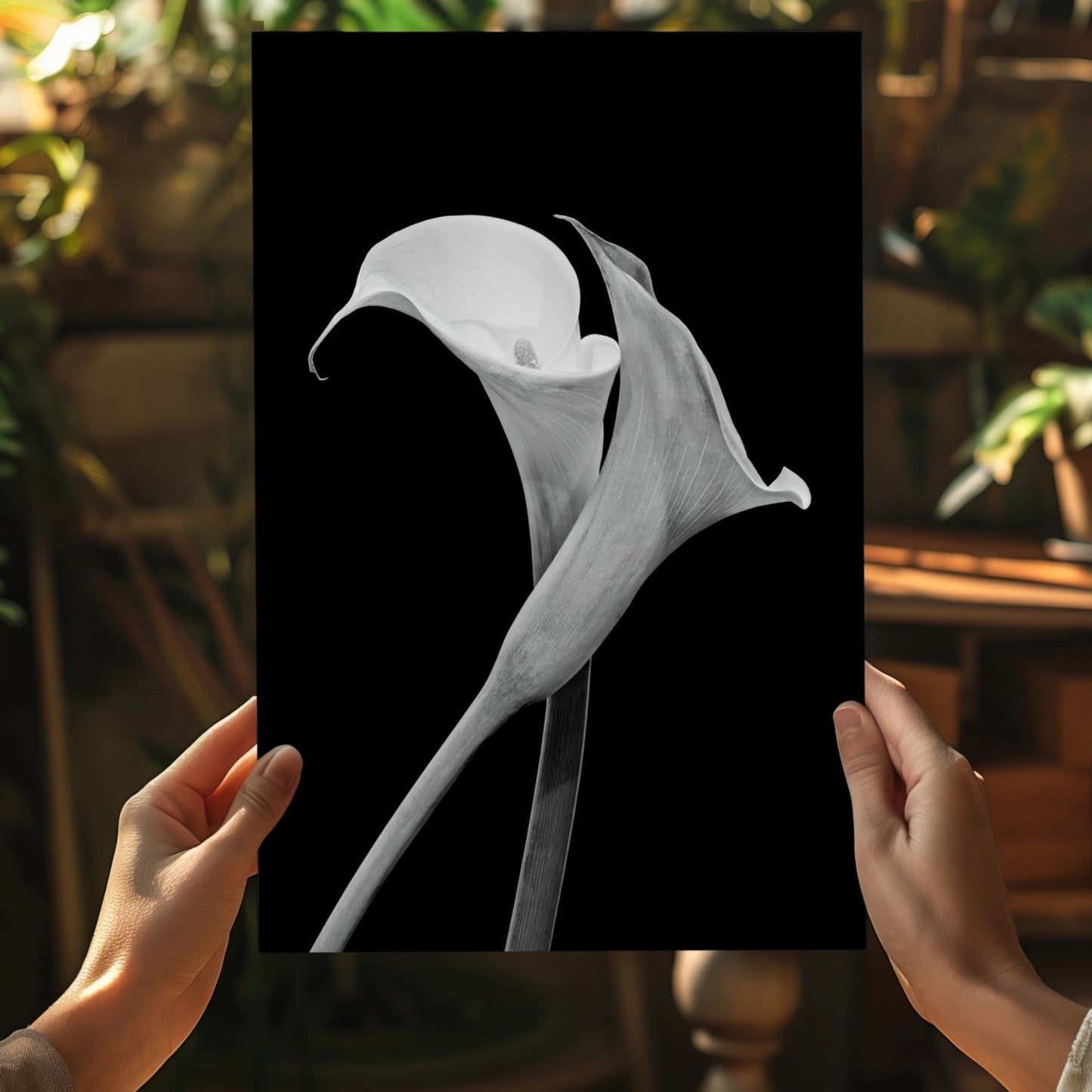 Lilly Flower Aluminum Print
