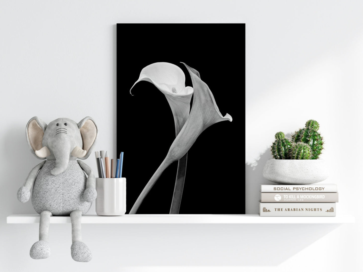 Lilly Flower Aluminum Print