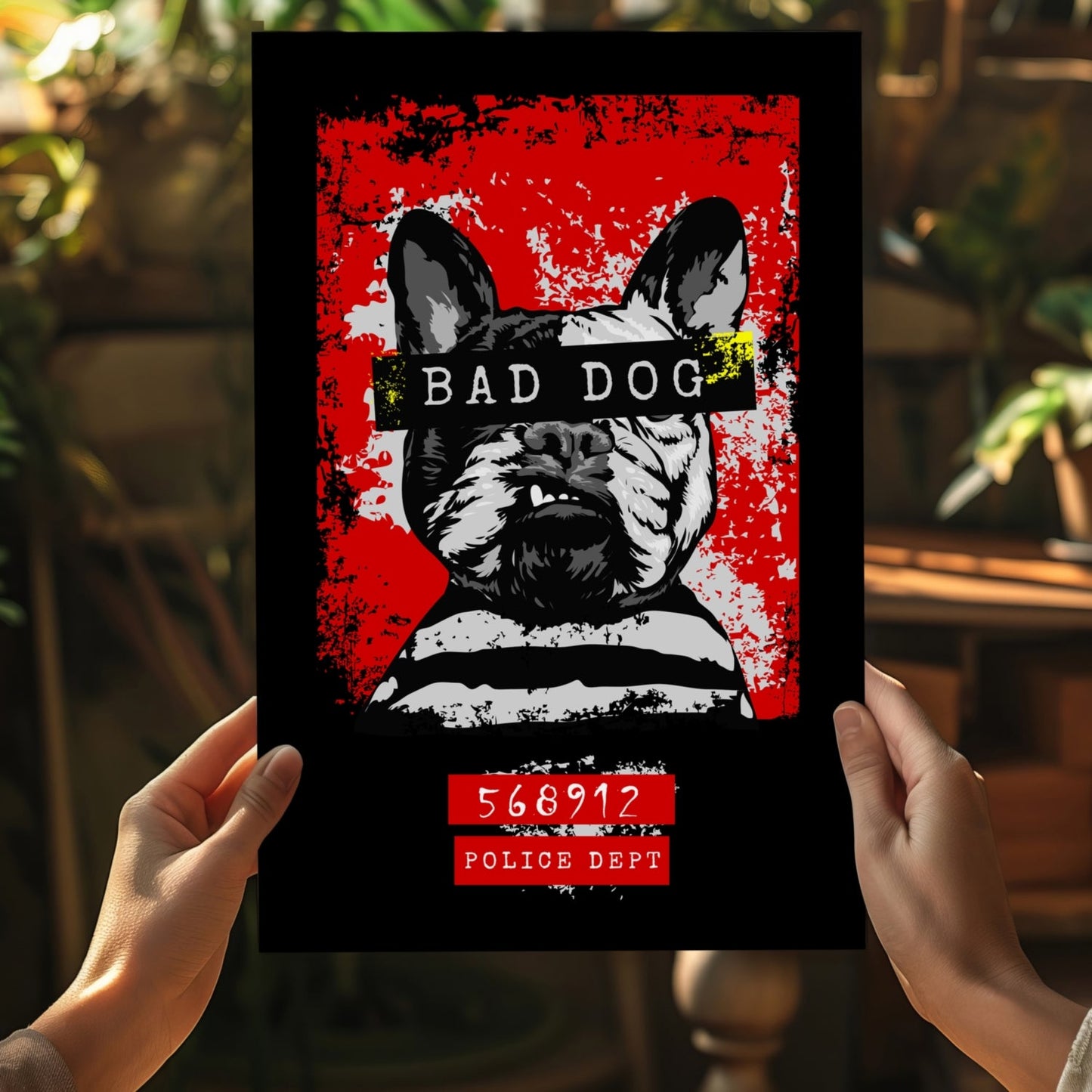 Bad Dog Aluminum Print-4