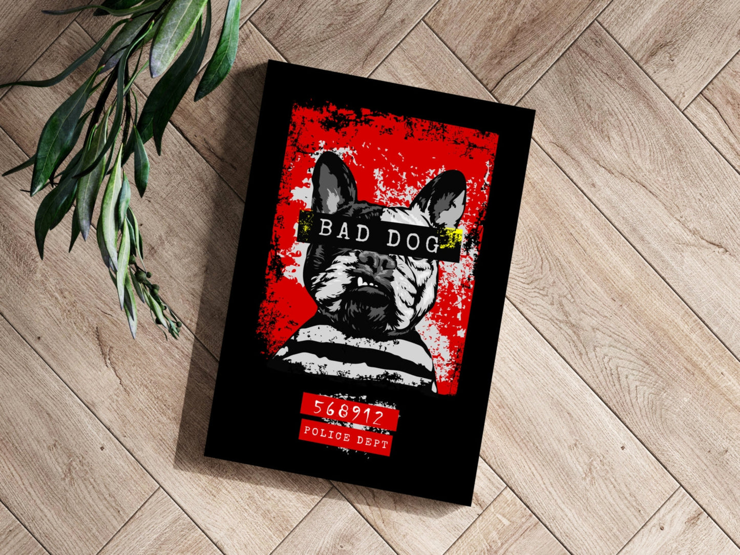 Bad Dog Aluminum Print-2