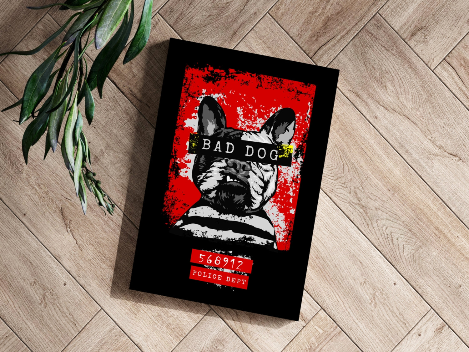 Bad Dog Aluminum Print-2