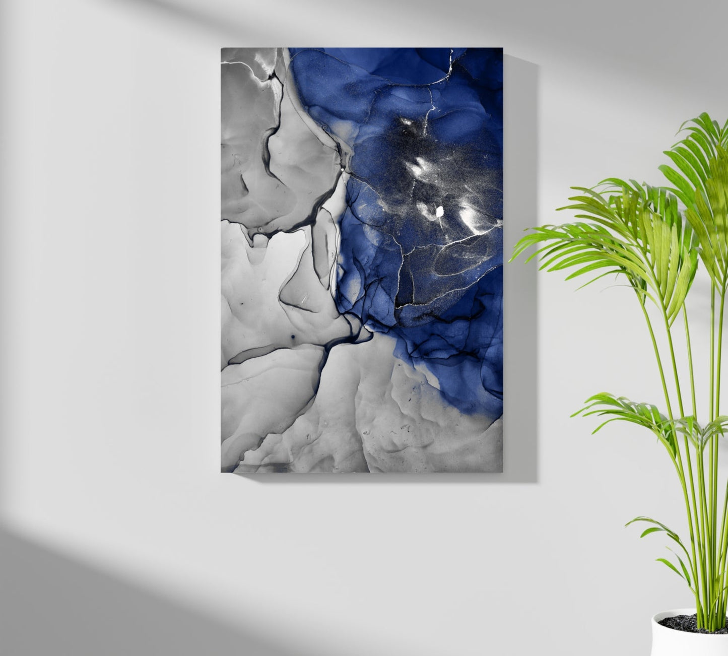 Abstract Marble Pattern V21 Aluminum Print