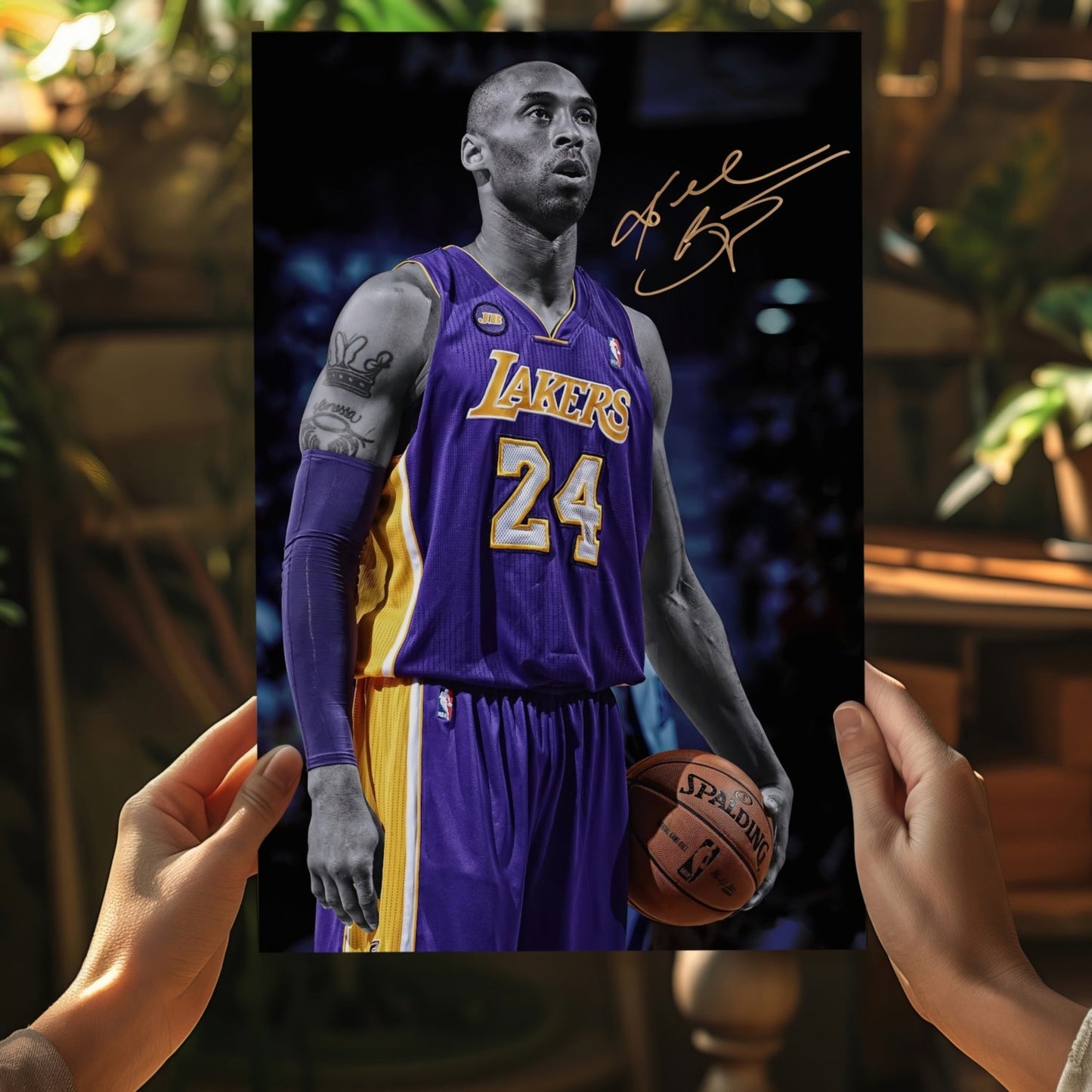 Kobe Bryant Aluminum Print