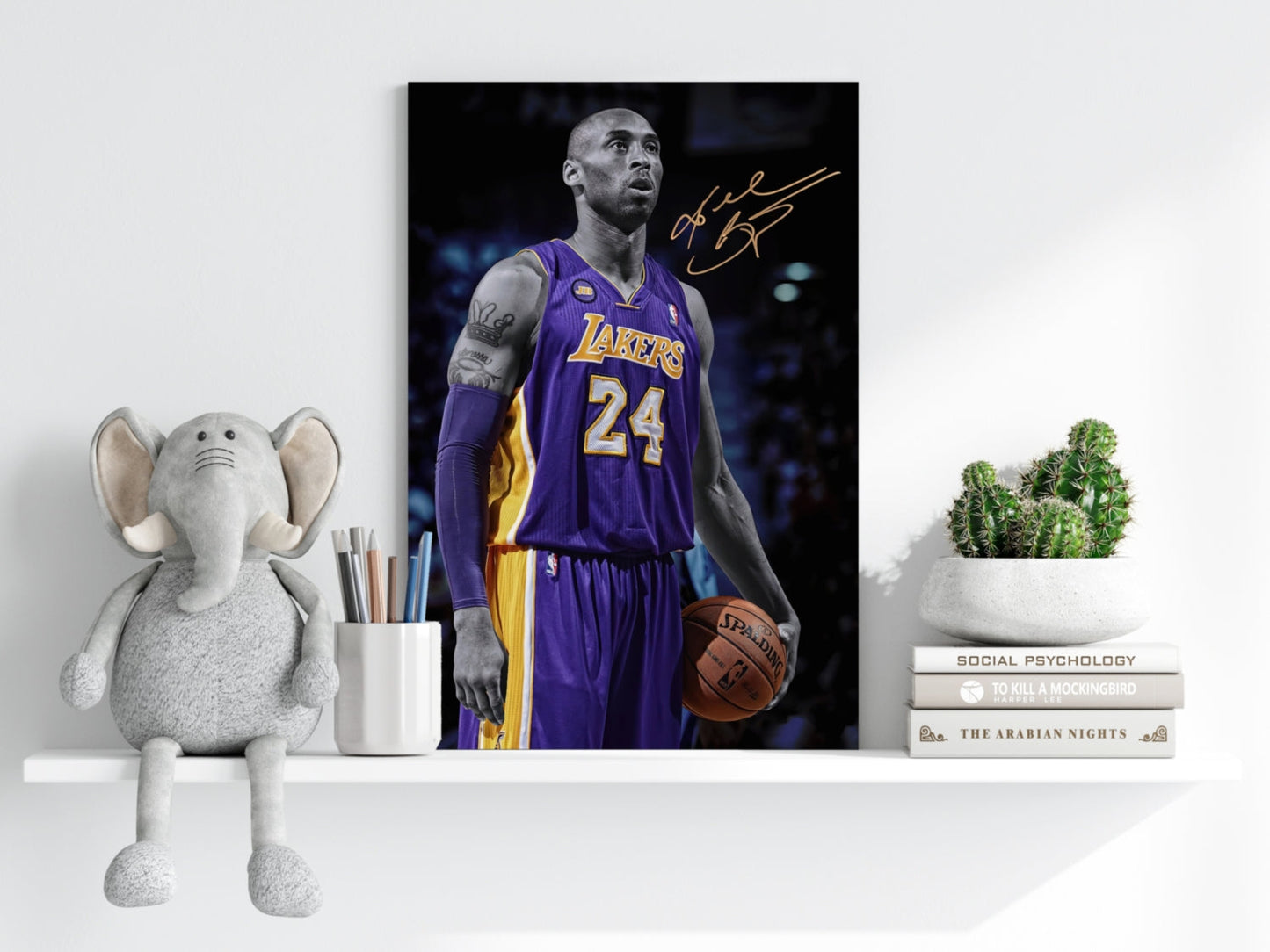 Kobe Bryant Aluminum Print