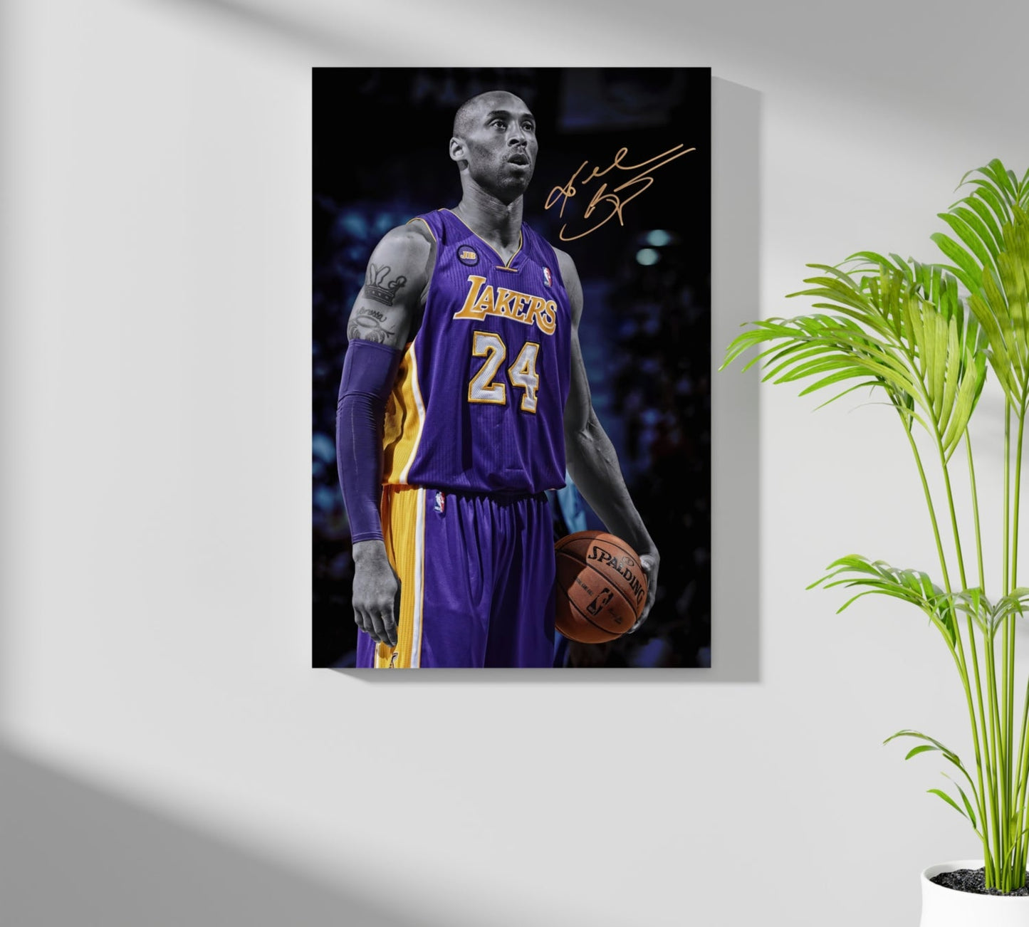 Kobe Bryant Aluminum Print