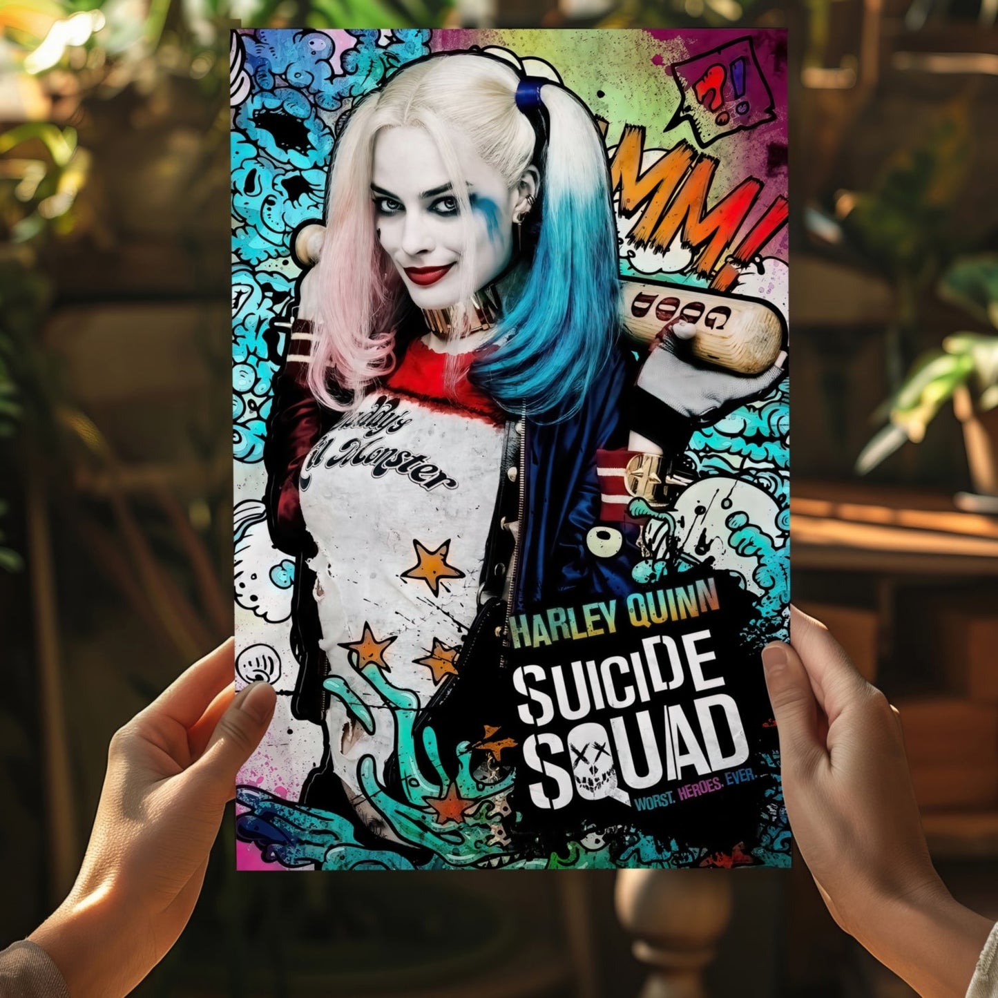 Harley Quinn Aluminum Print