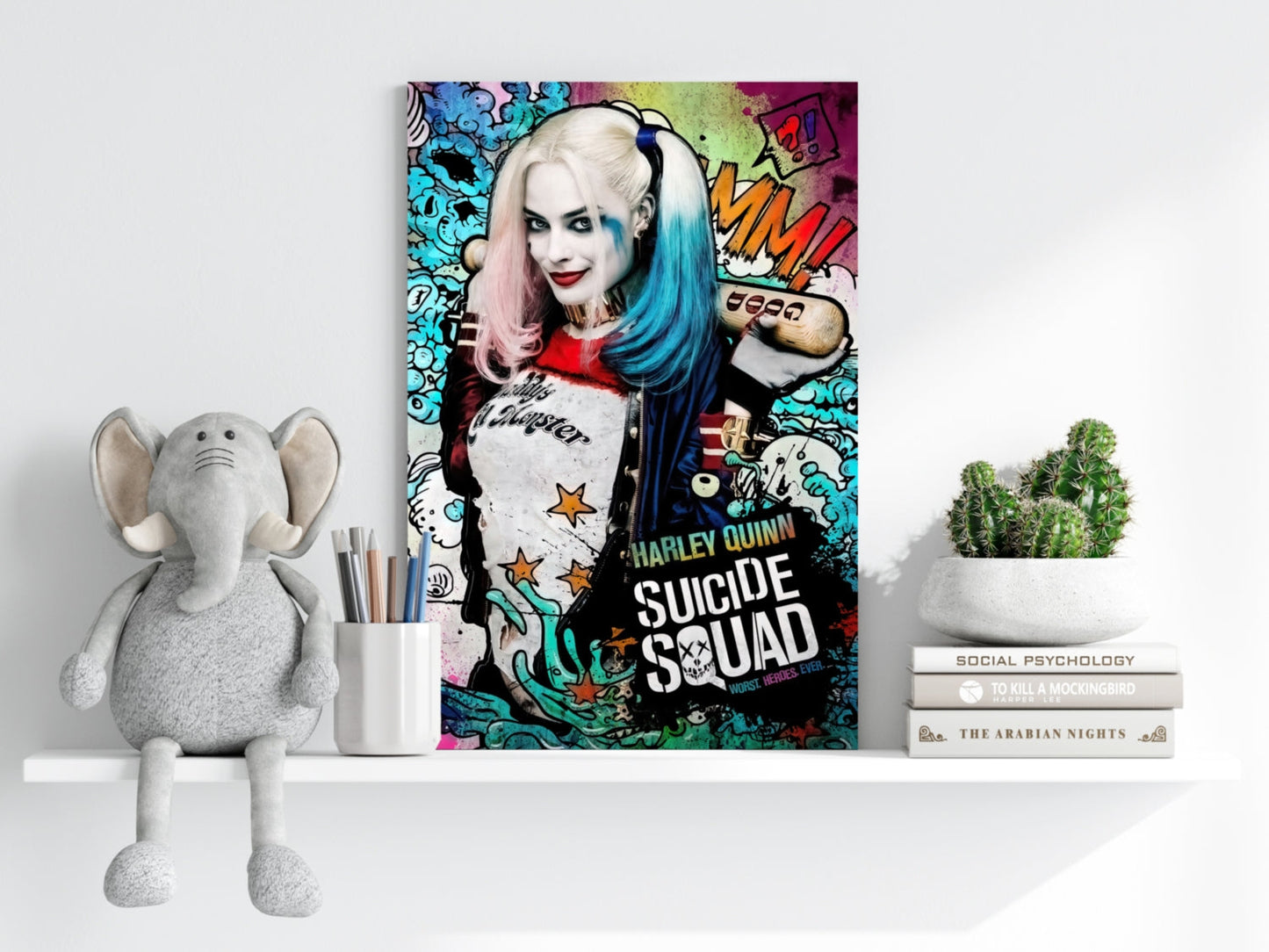 Harley Quinn Aluminum Print