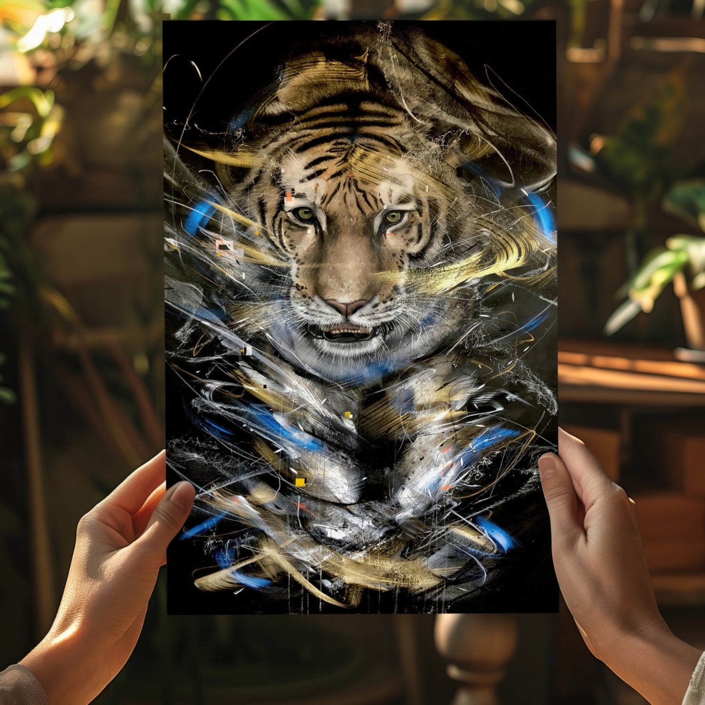 Tiger Aluminum Print