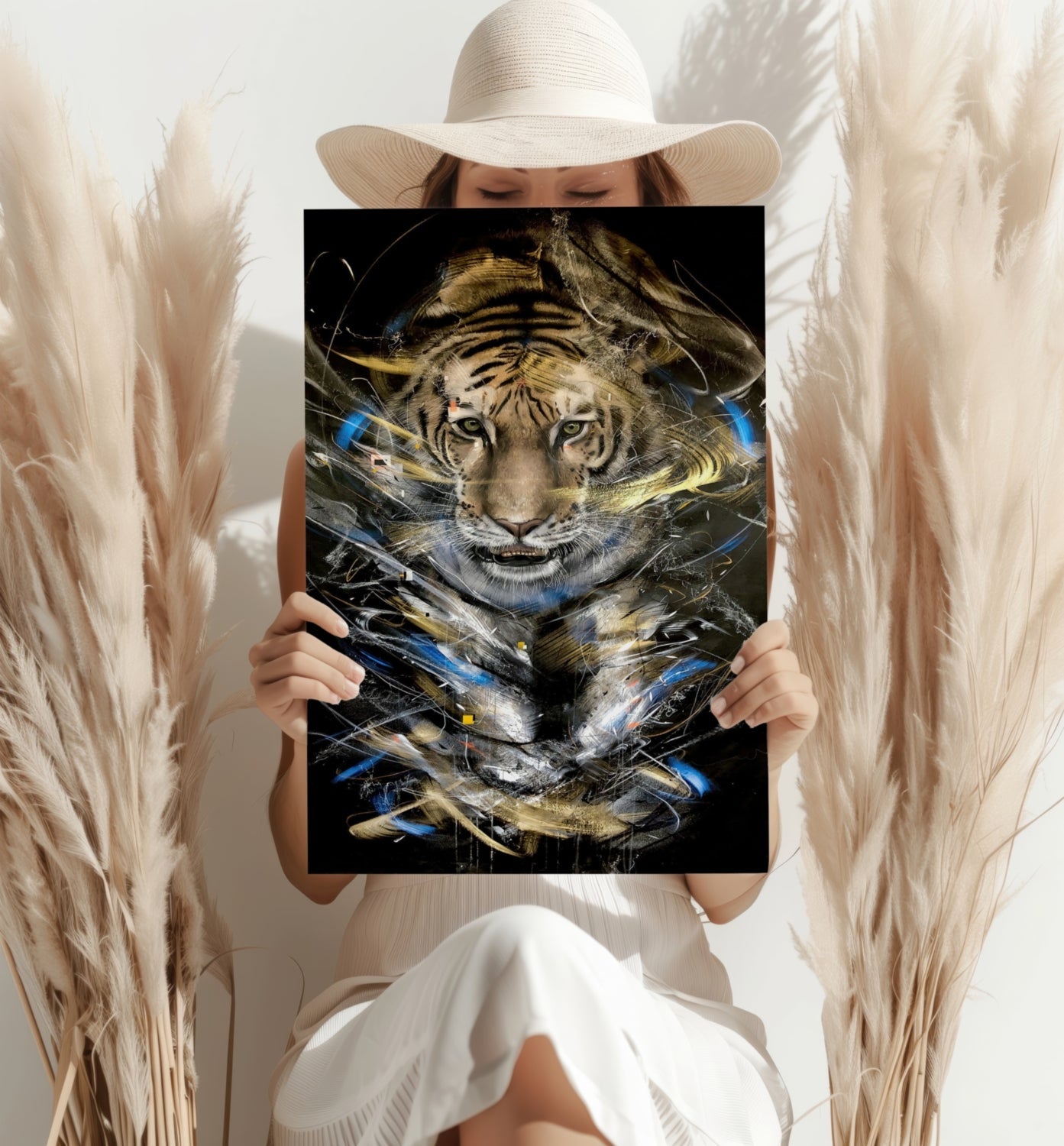 Tiger Aluminum Print