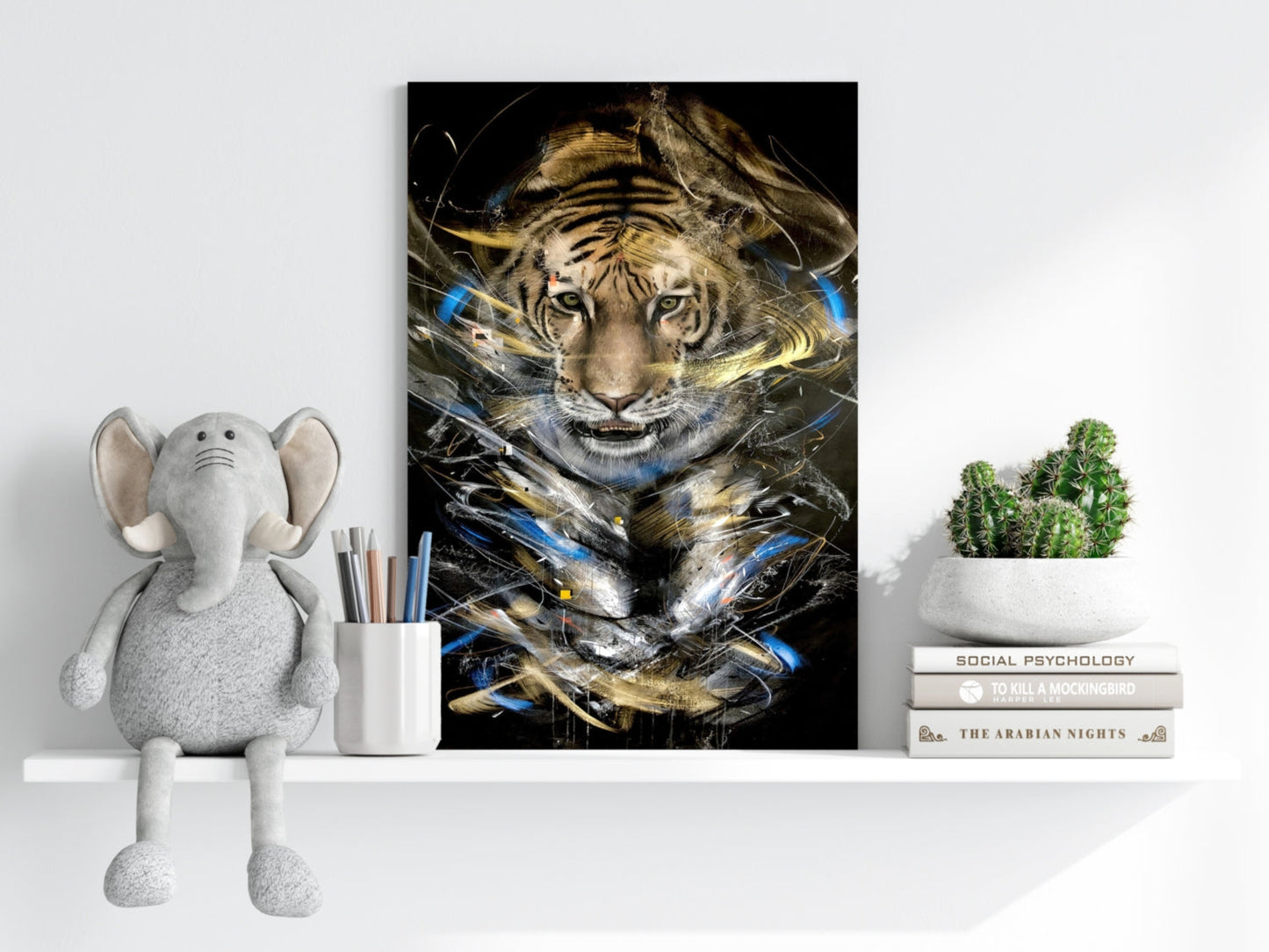 Tiger Aluminum Print