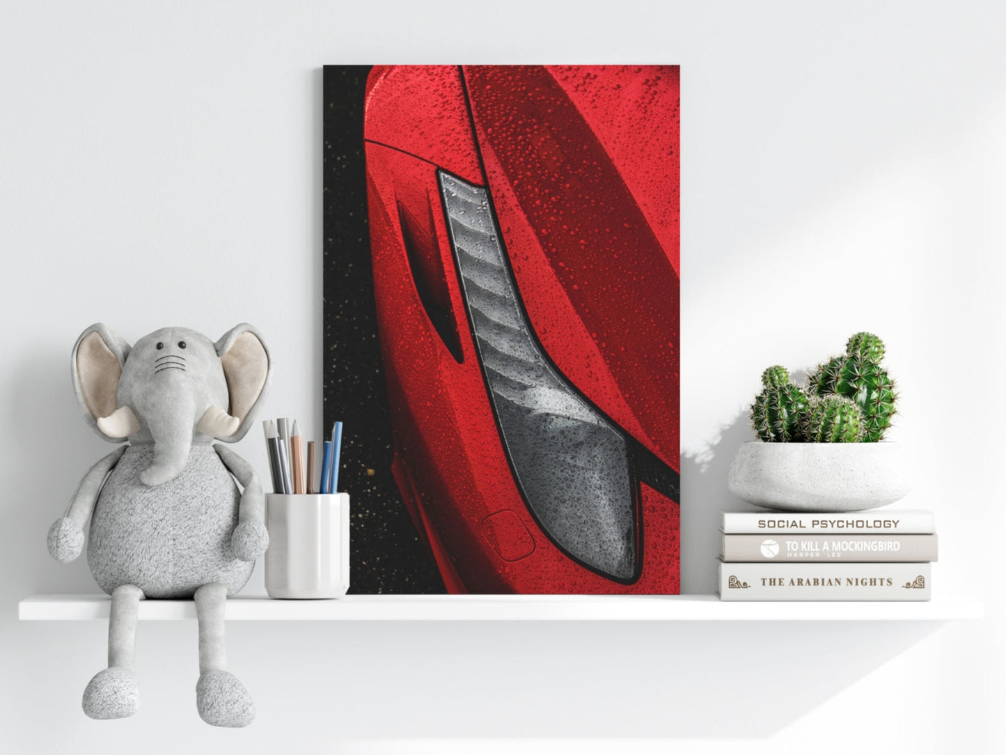 Ferrari Aluminum Print