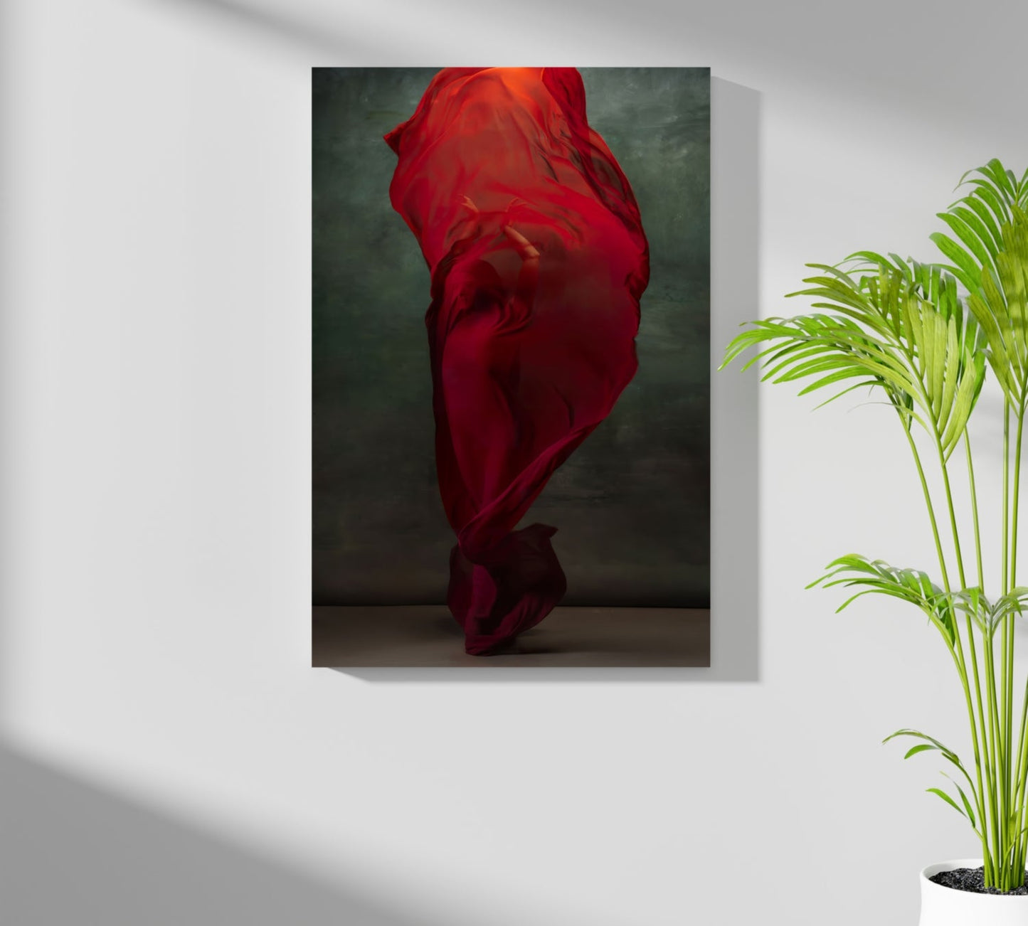 Ballet Dancer Aluminum Print