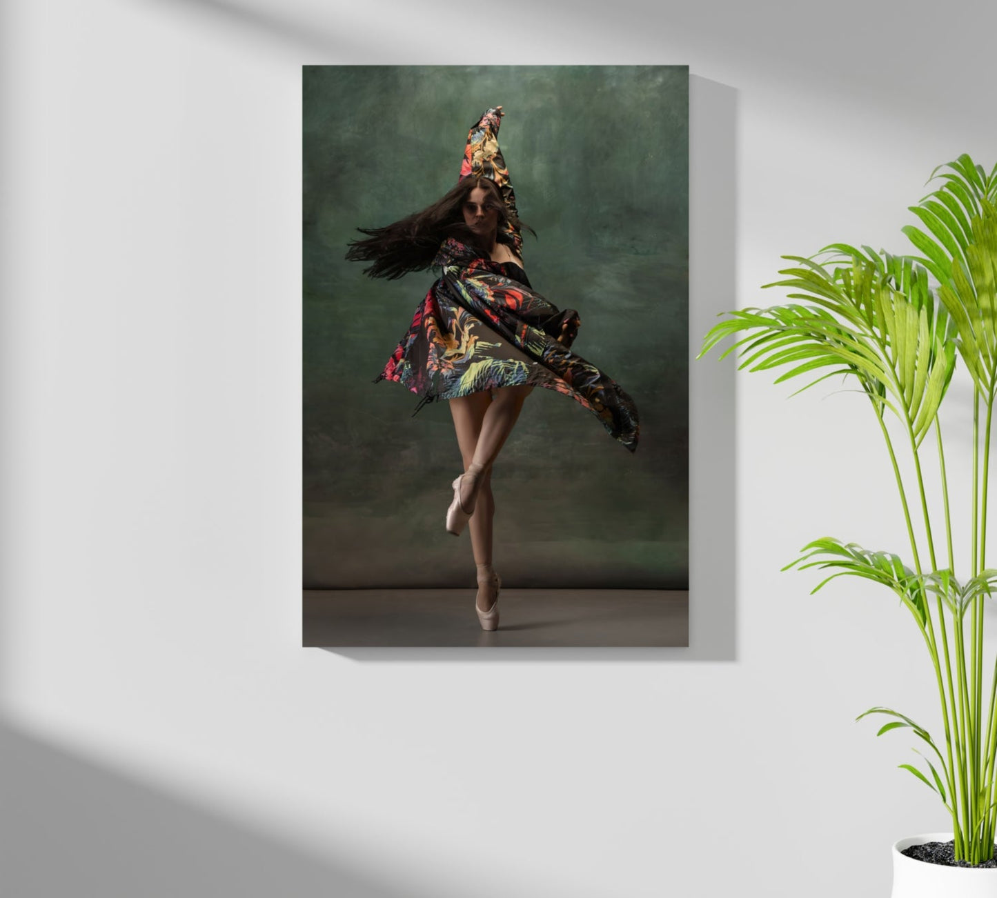 Ballet Dancer Aluminum Print