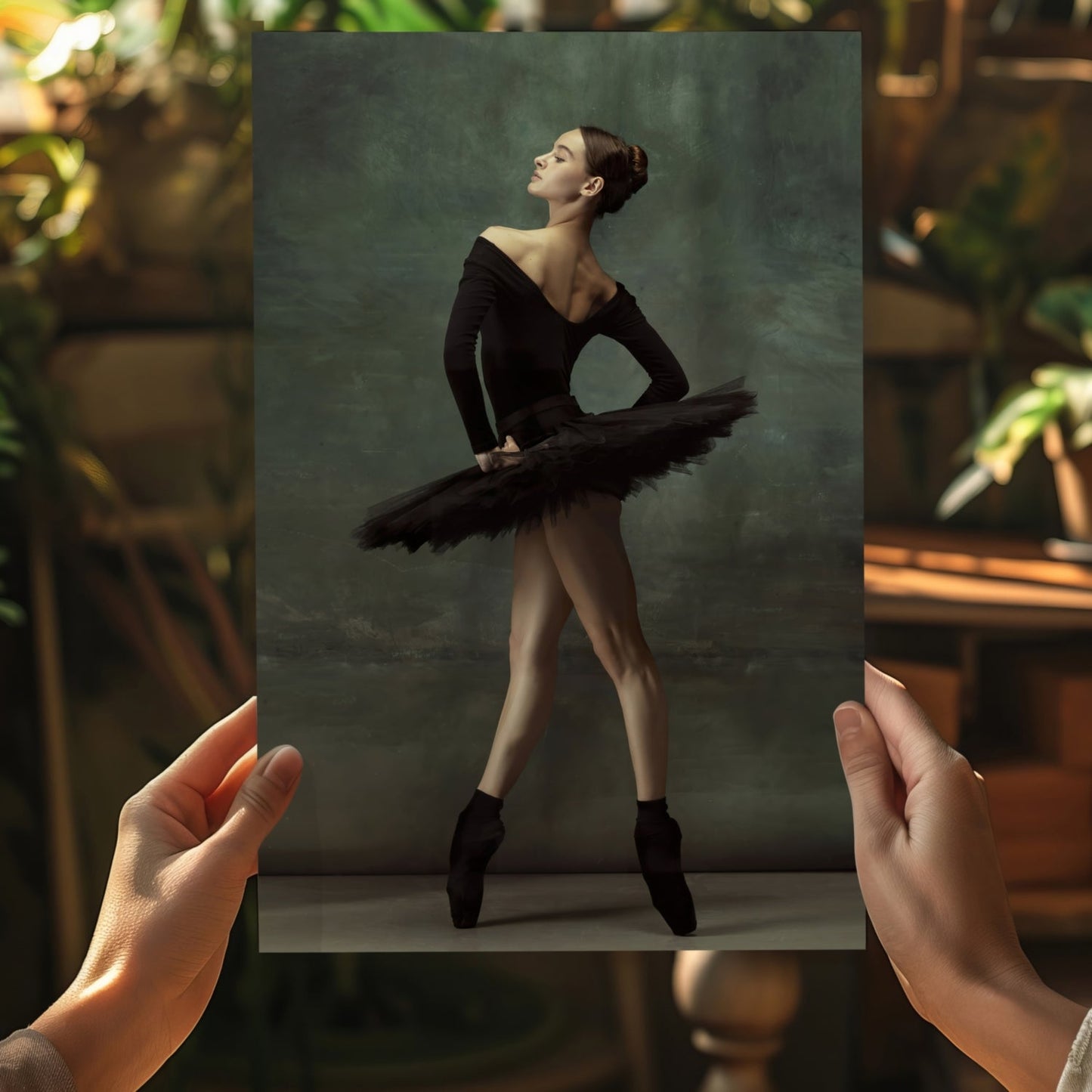 Ballet Dancer Aluminum Print