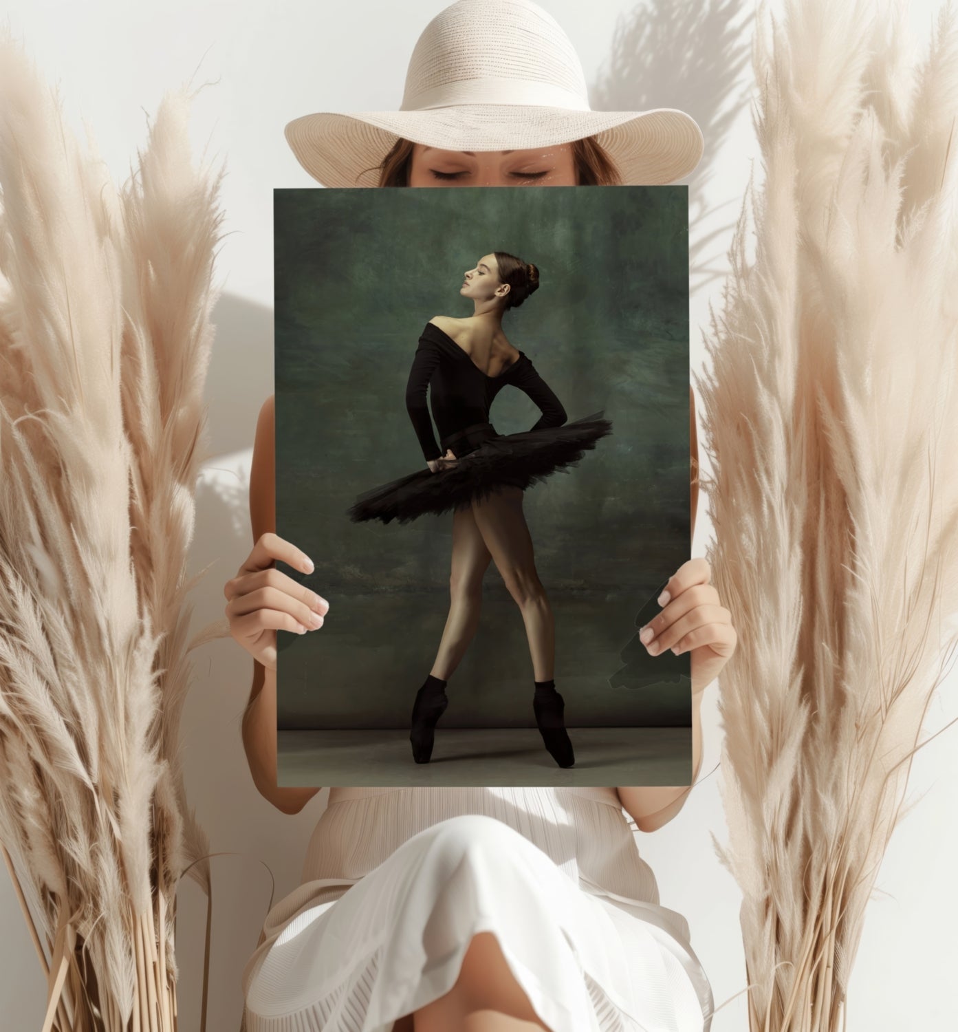Ballet Dancer Aluminum Print