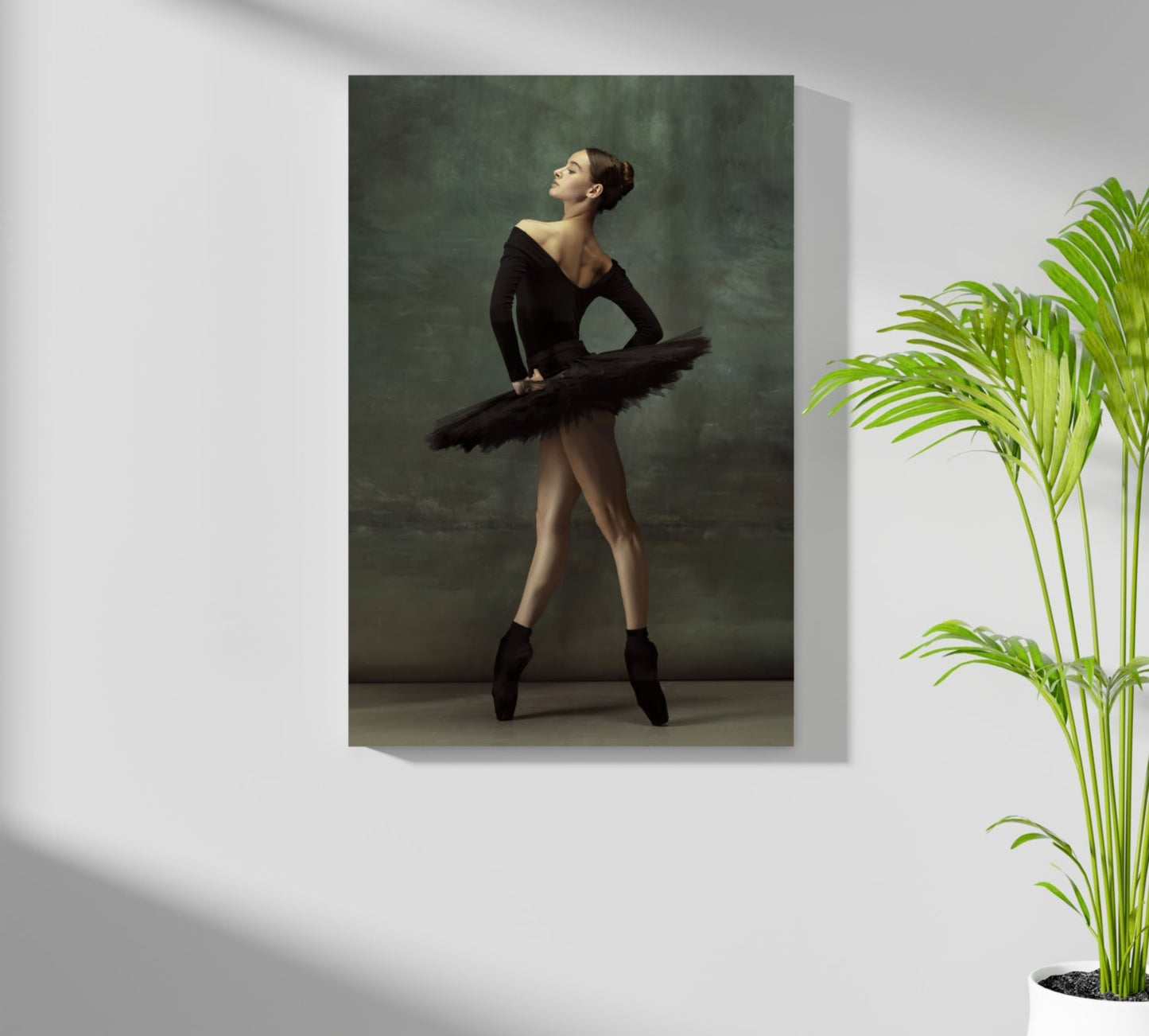 Ballet Dancer Aluminum Print
