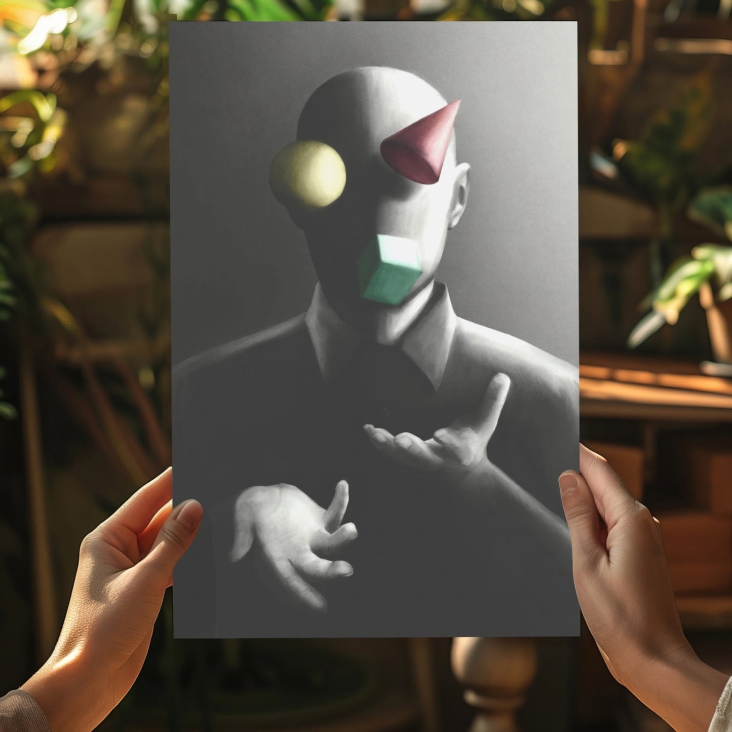 Geometry Aluminum Print