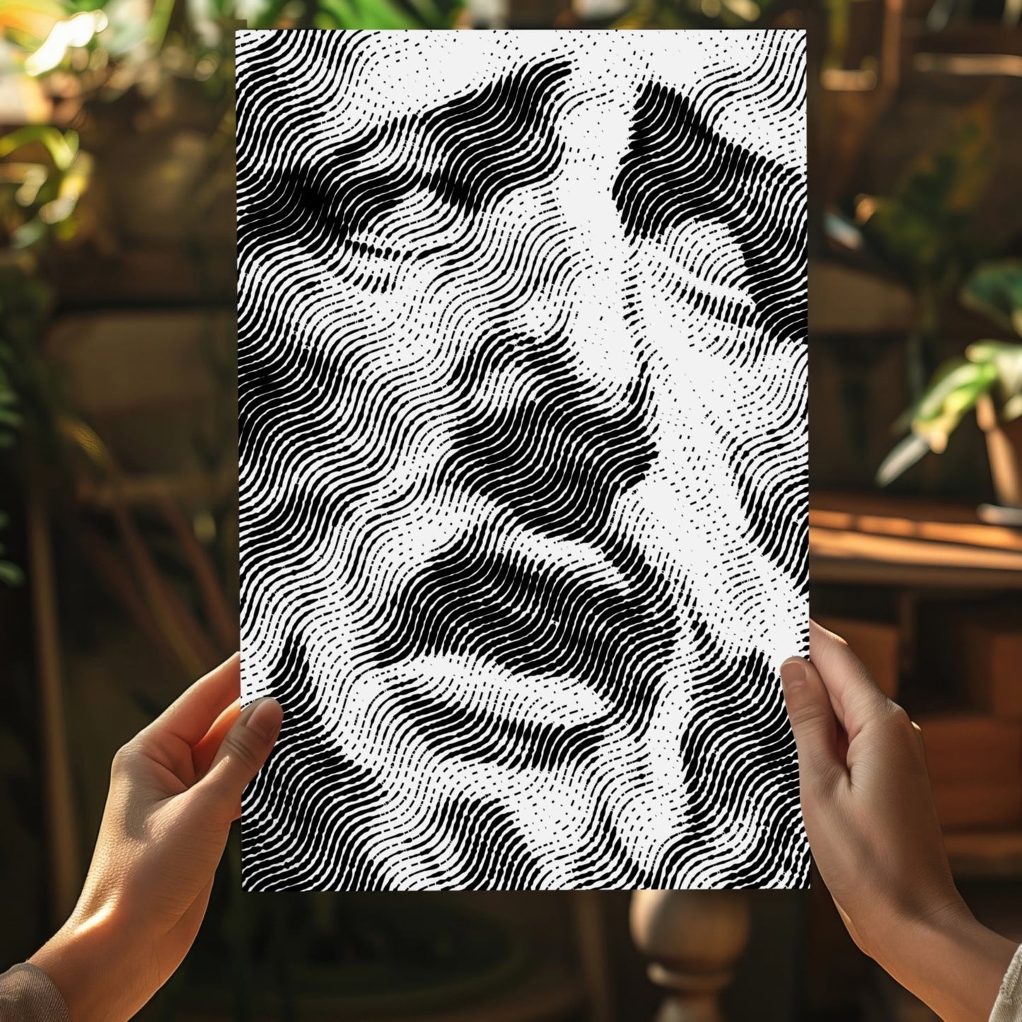 Statue Head Contemporary Aluminum Print