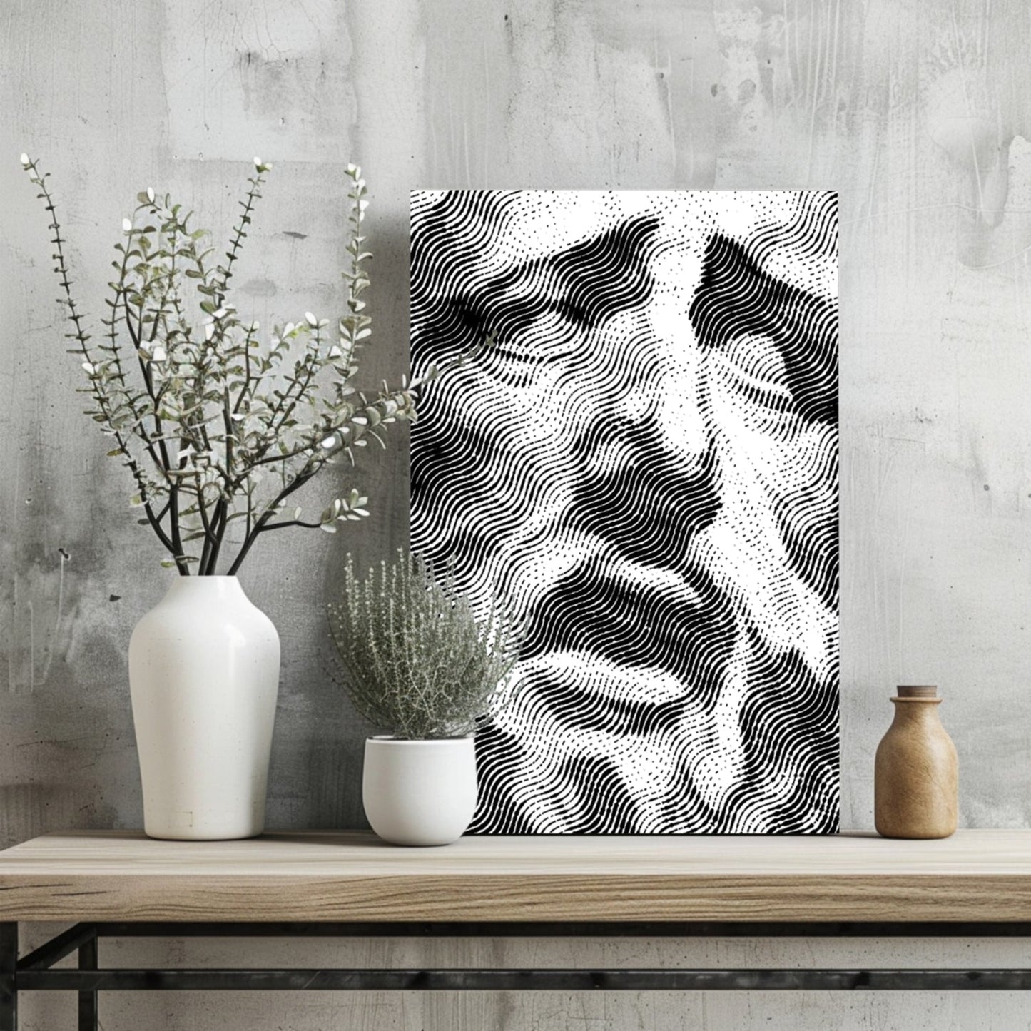 Statue Head Contemporary Aluminum Print