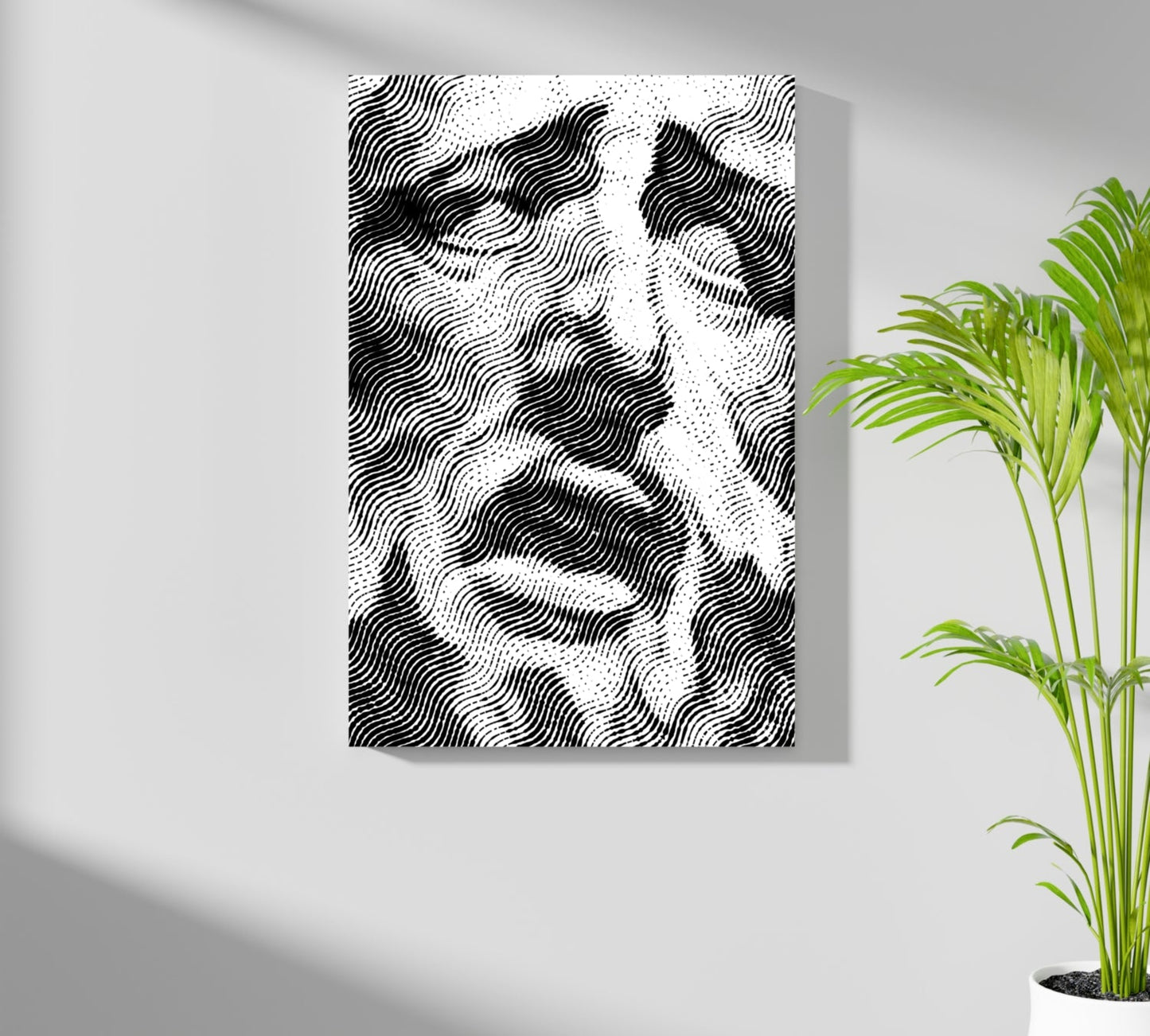 Statue Head Contemporary Aluminum Print