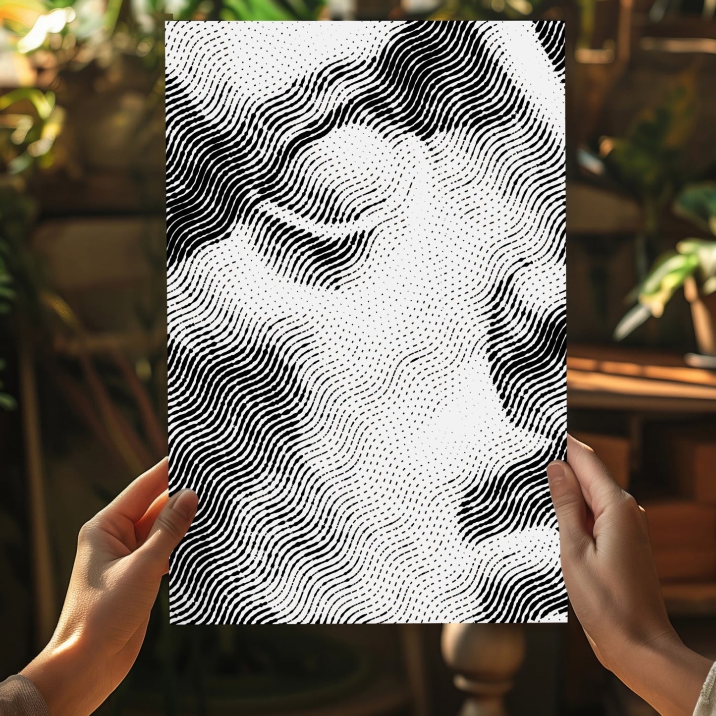 Statue Head Contemporary Aluminum Print